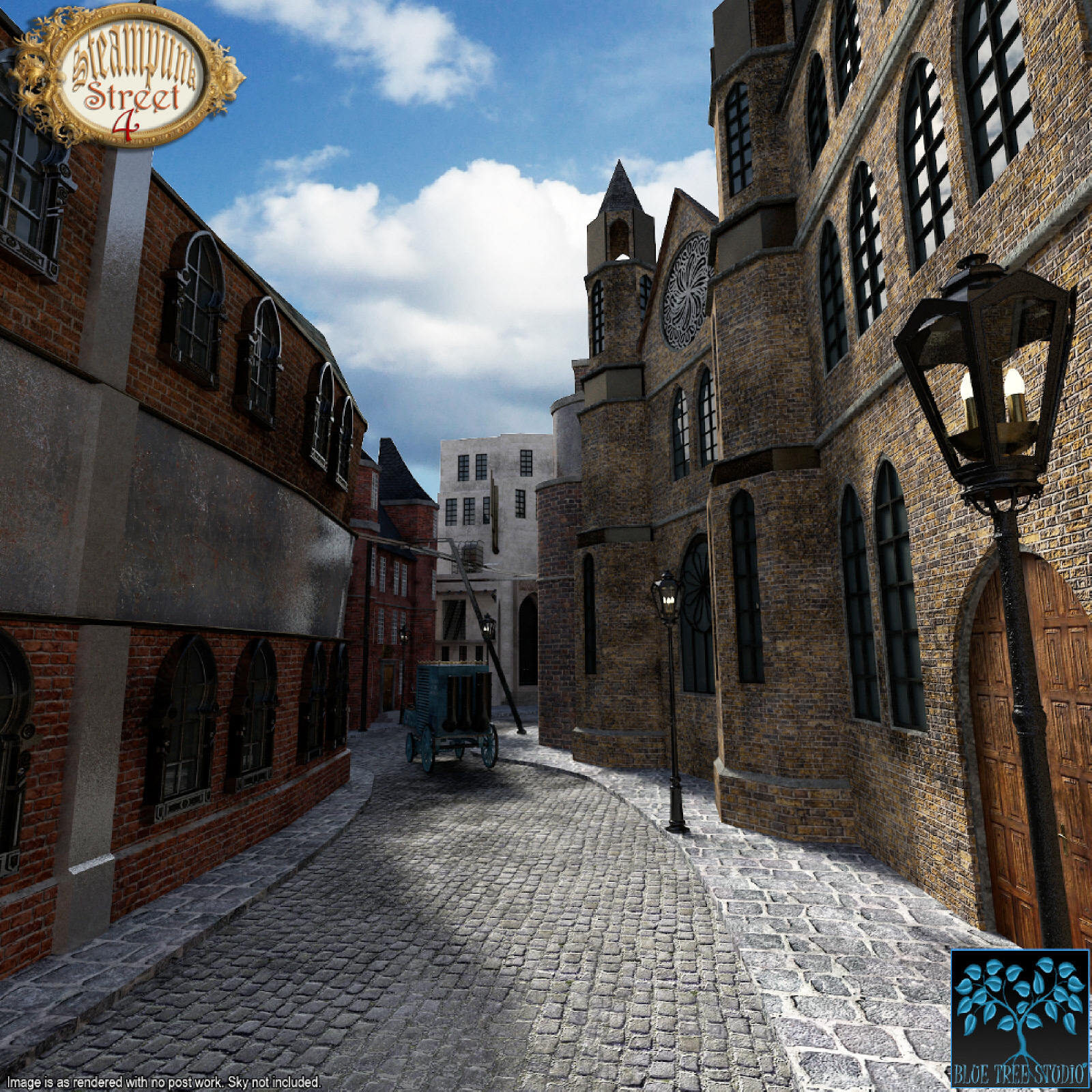 Steampunk Street 4 for Poser by N/A