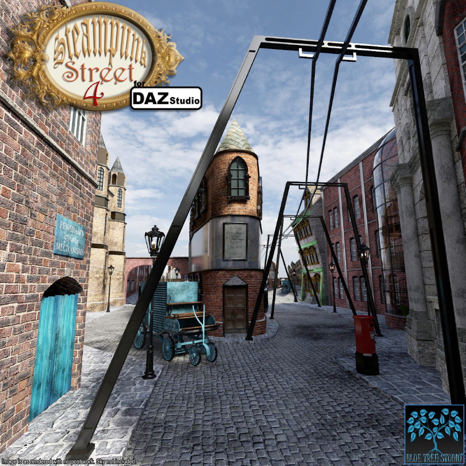 Steampunk Street 4 for Daz by N/A