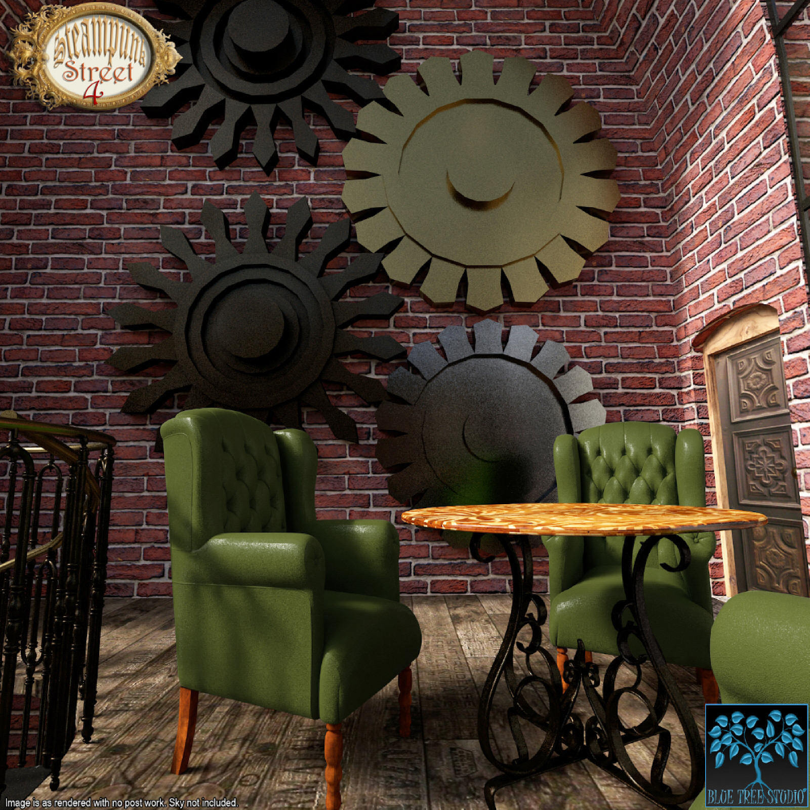 Steampunk Street 4 for Daz by N/A
