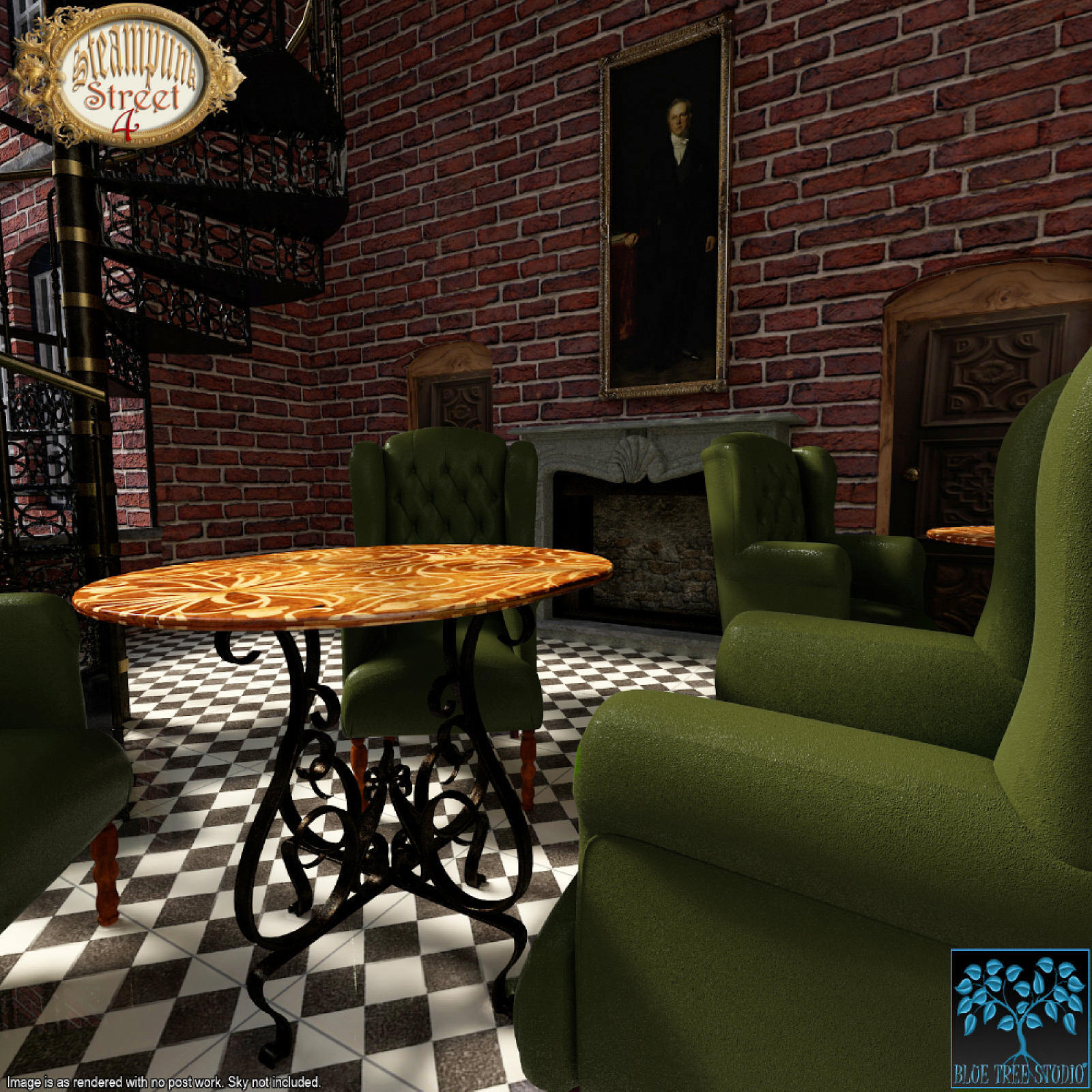 Steampunk Street 4 for Daz by N/A
