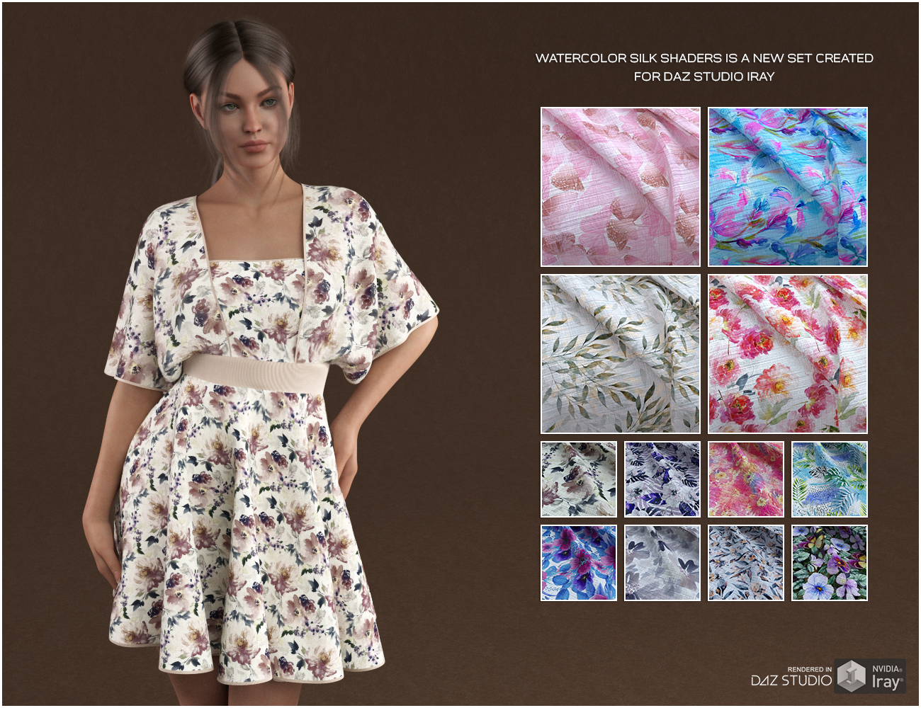 Daz Iray - Watercolor Silk by N/A