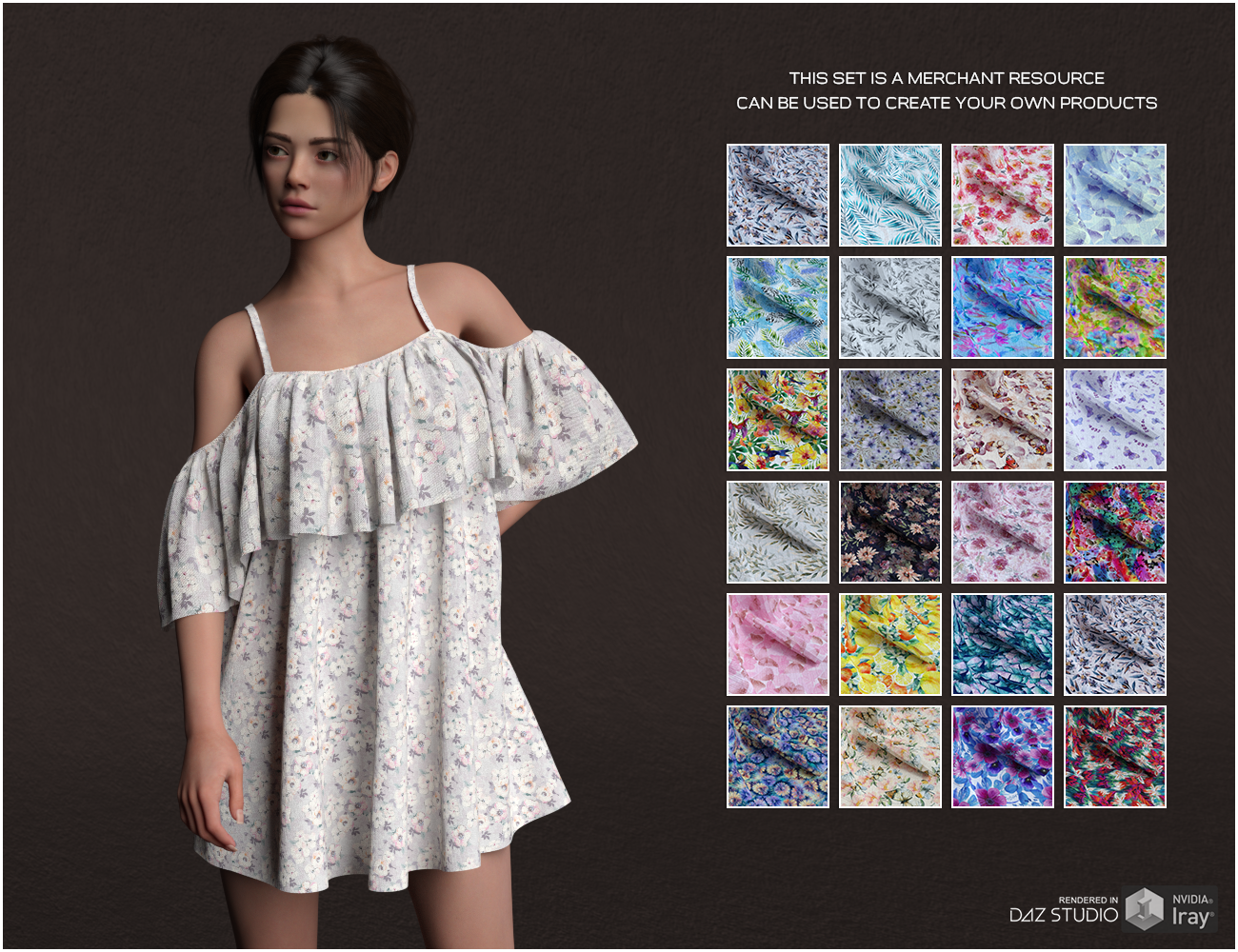Daz Iray - Watercolor Silk by N/A