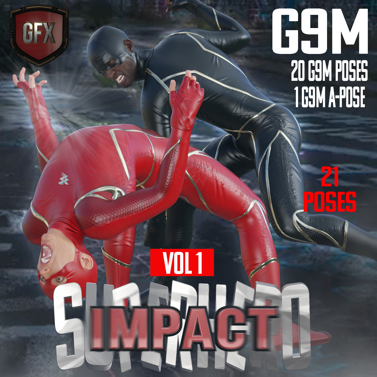 SuperHero Impact for G9M Volume 1 by N/A