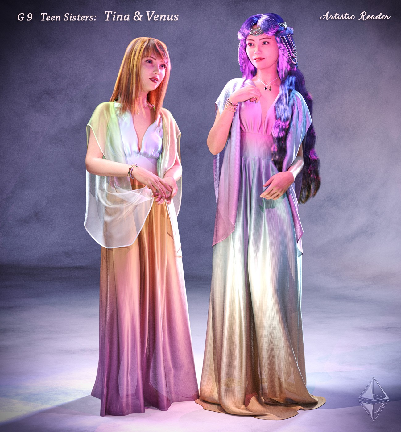 G9 Teen Sisters - Full Character Shapes by N/A