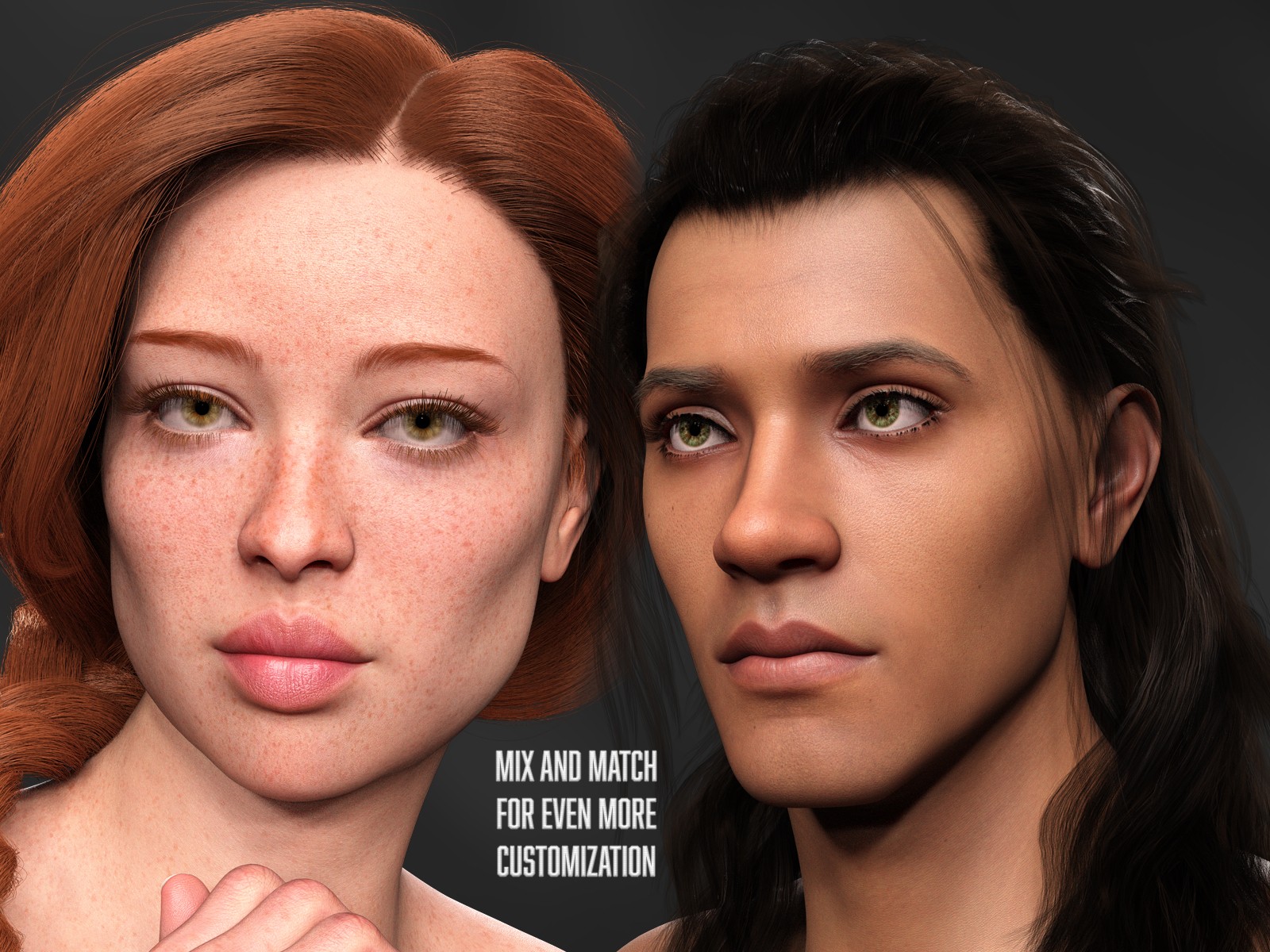 Twizted 100 Faces for Genesis 9 by N/A
