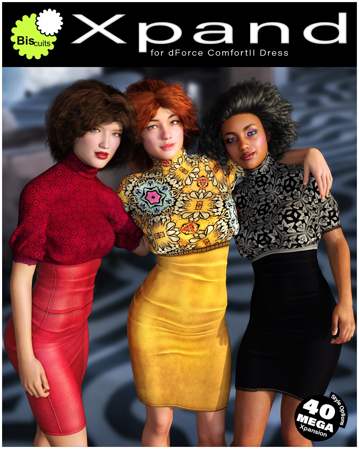 Biscuits Xpand for dForce ComfortII Dress by N/A