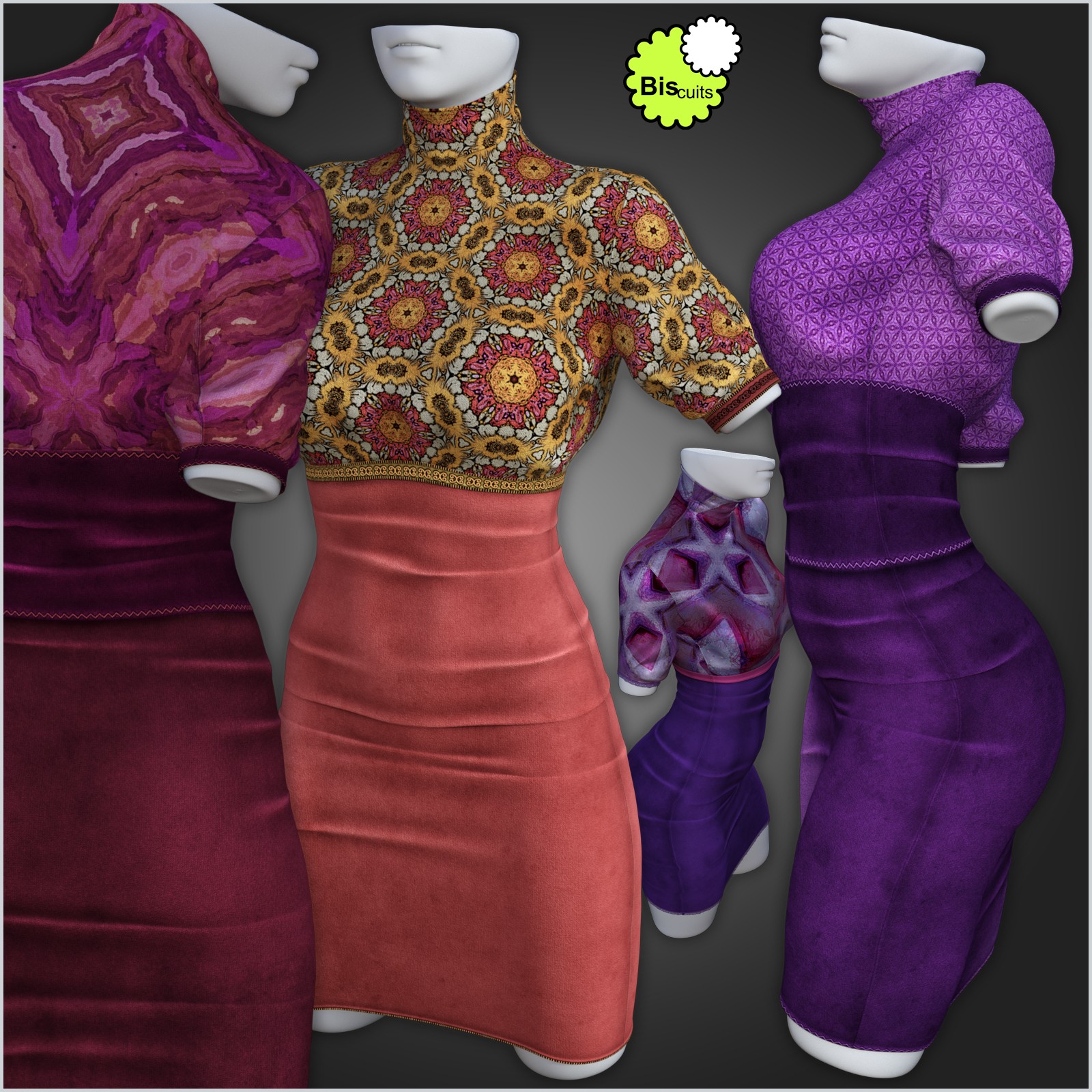 Biscuits Xpand for dForce ComfortII Dress by N/A