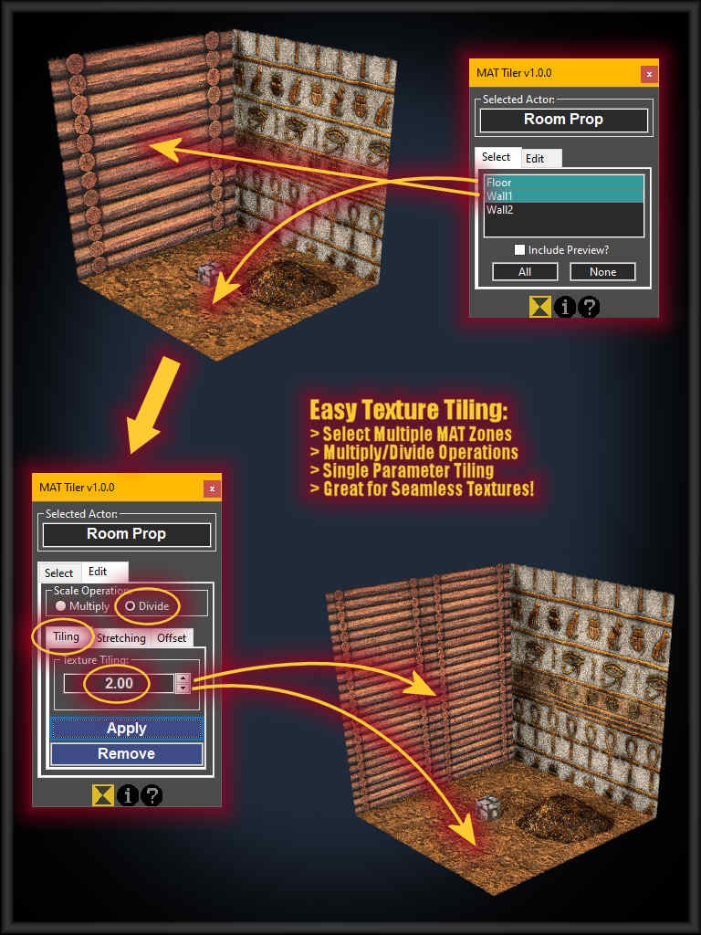 MAT Tiler for Poser 12 by N/A