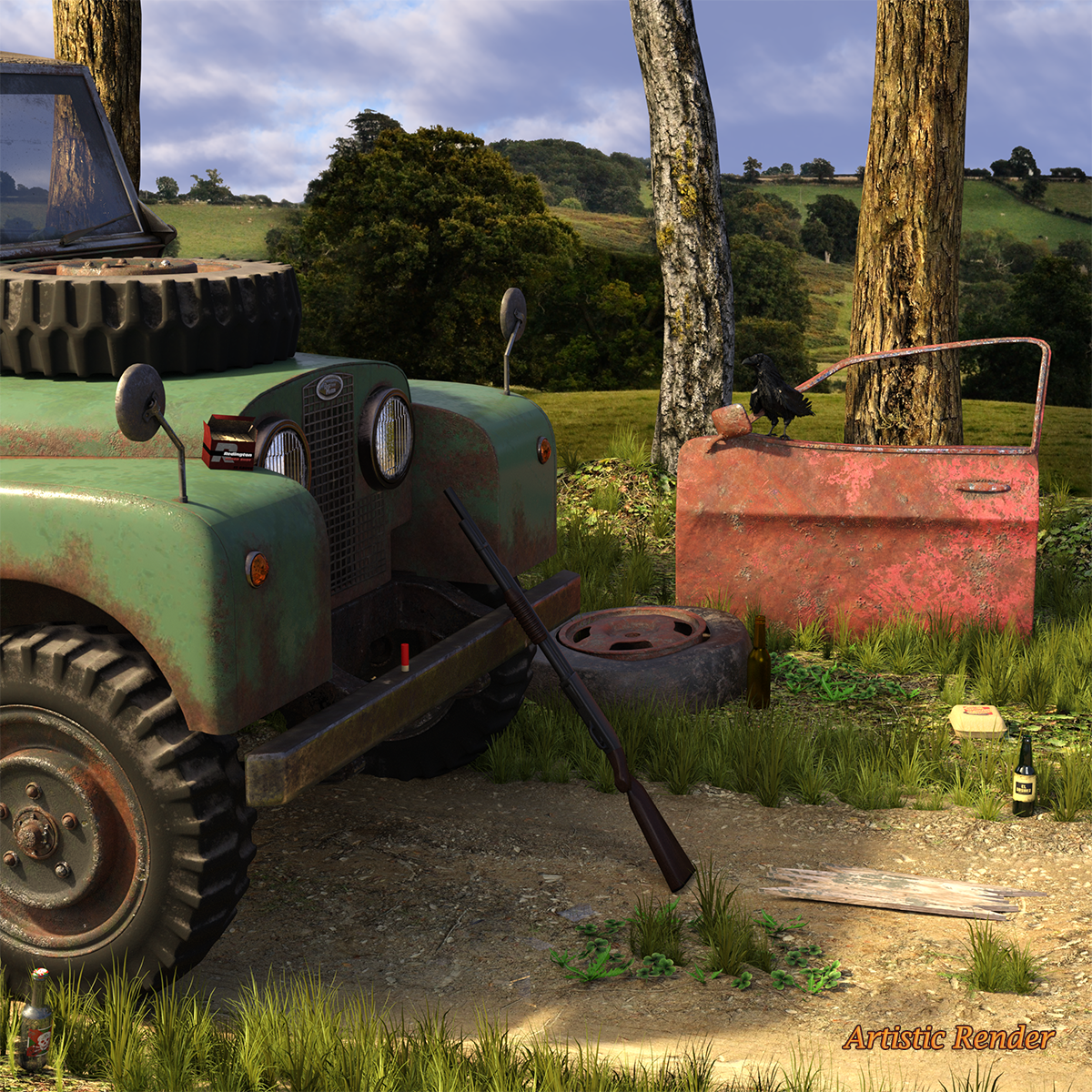 Dirt Path For Daz Studio With Iray by N/A