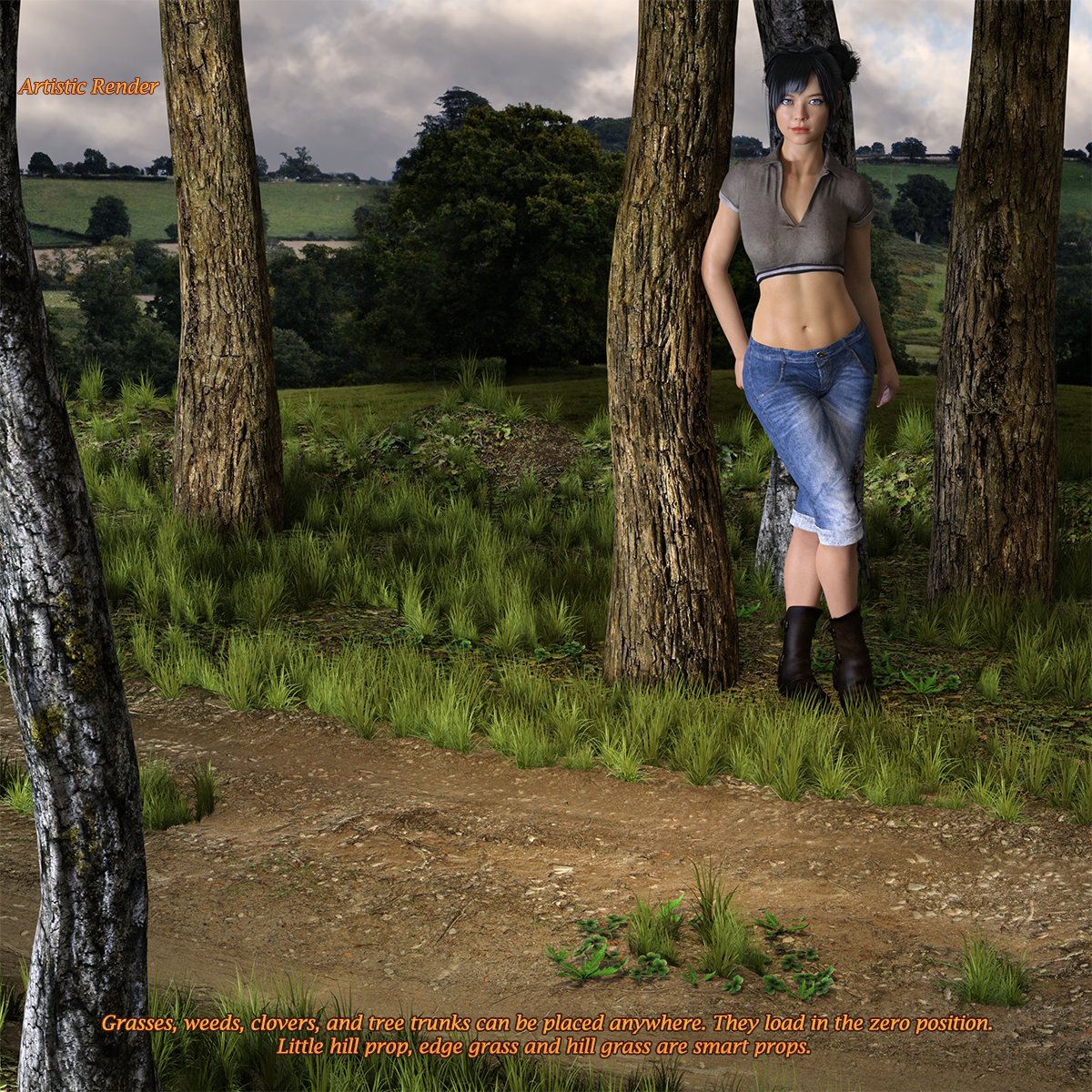 Dirt Path For Daz Studio With Iray by N/A