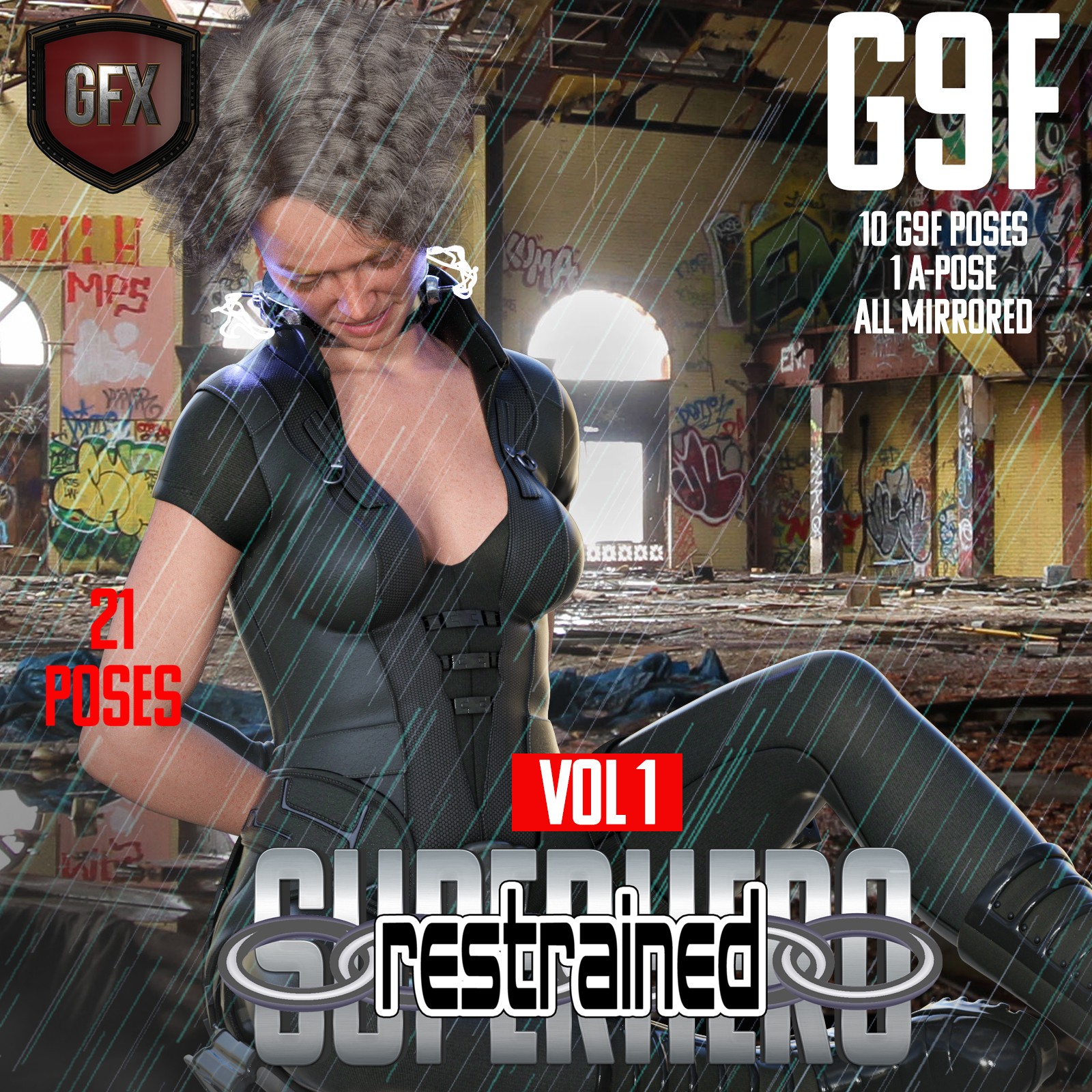 SuperHero Restrained for G9F Volume 1 by N/A