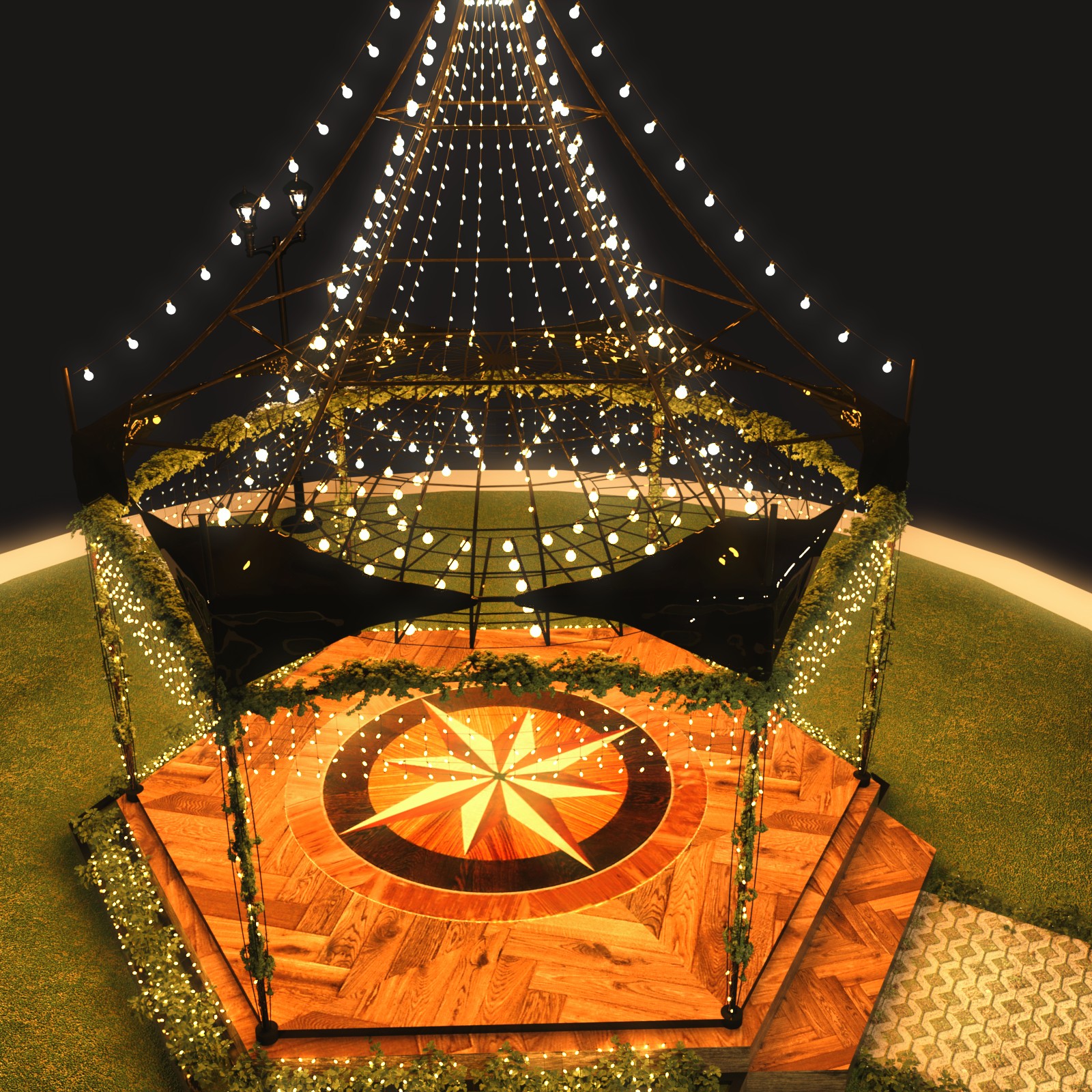 Forks Gazebo by N/A