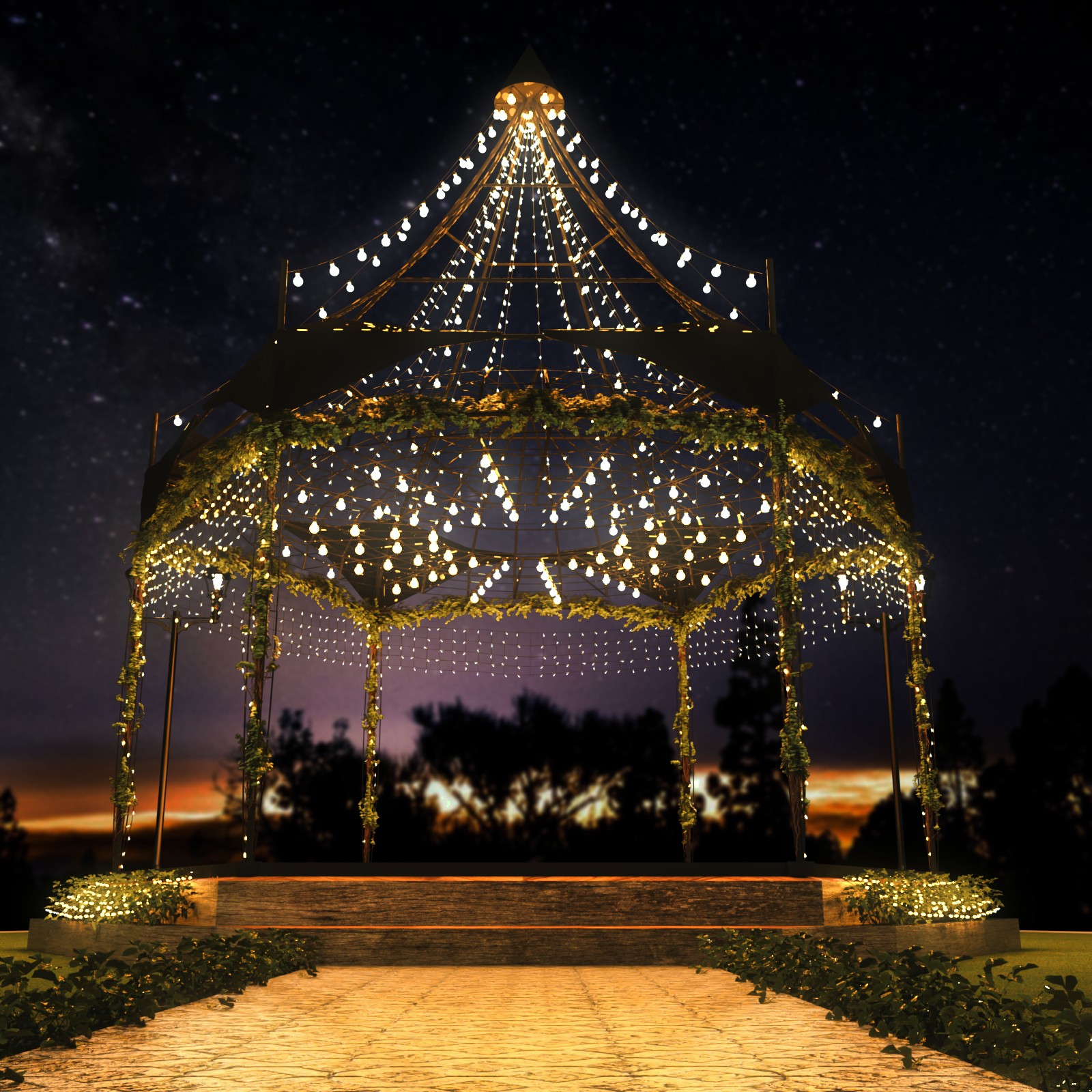 Forks Gazebo by N/A