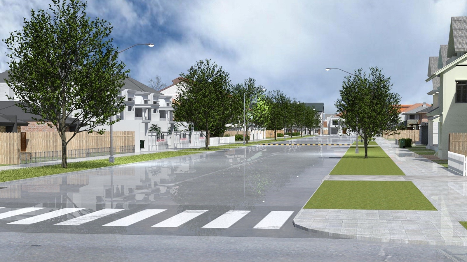 Suburban Neighbourhood Street for DAZ by N/A