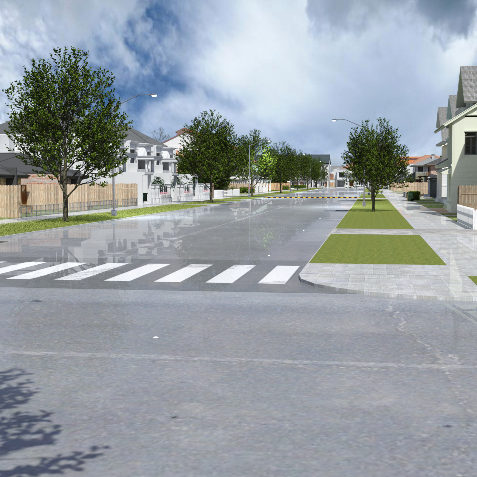 Suburban Neighbourhood Street for DAZ by N/A