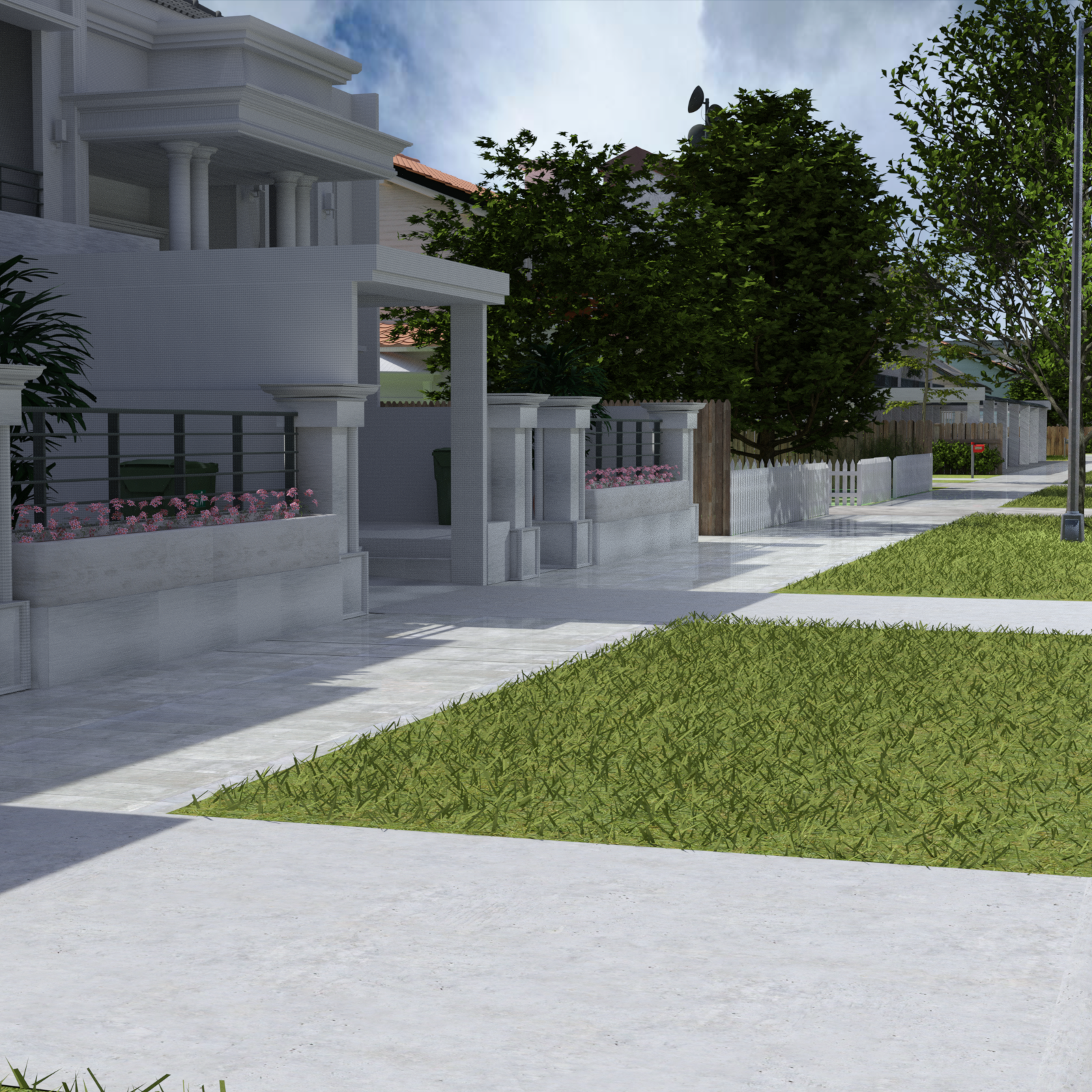 Suburban Neighbourhood Street for DAZ by N/A