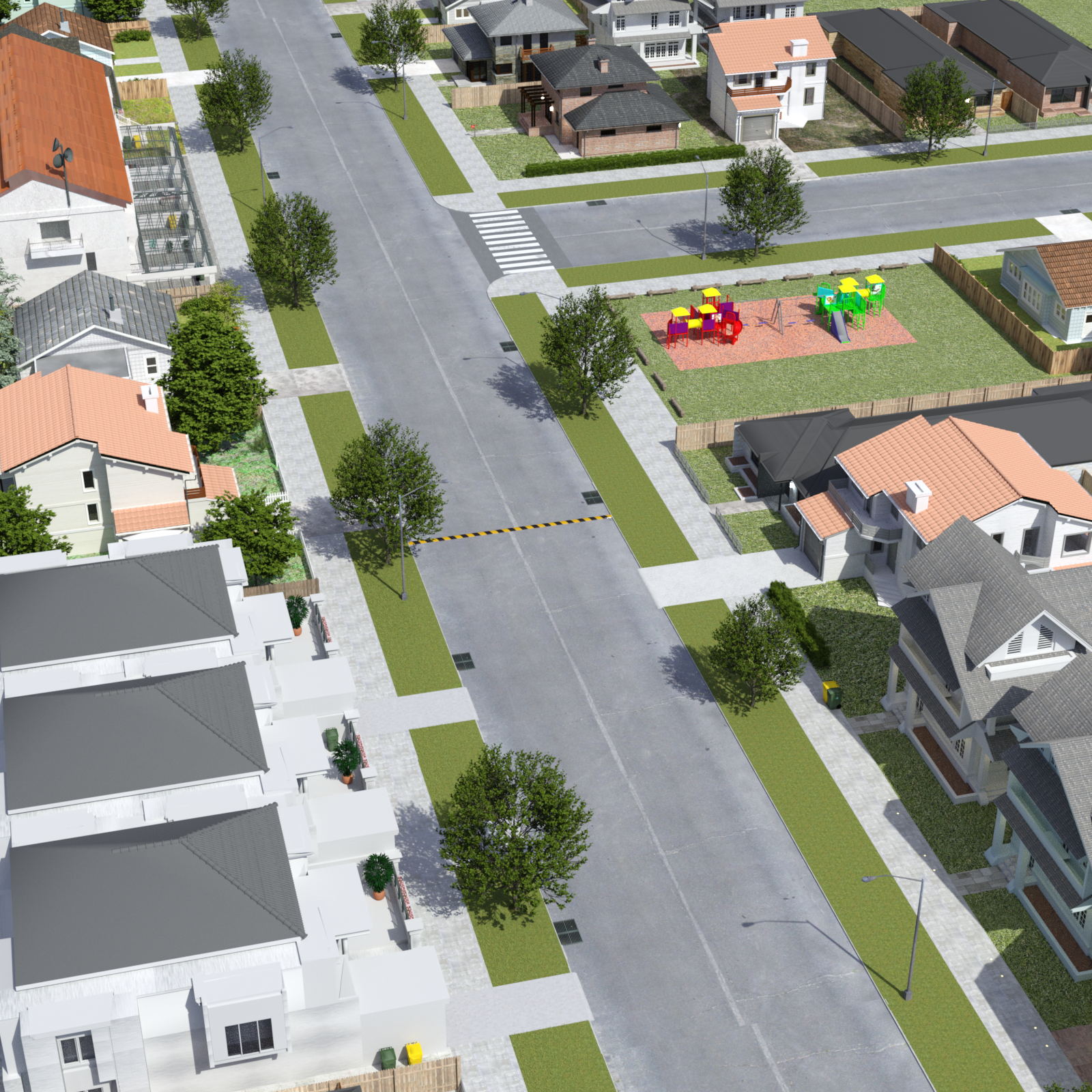 Suburban Neighbourhood Street for DAZ by N/A