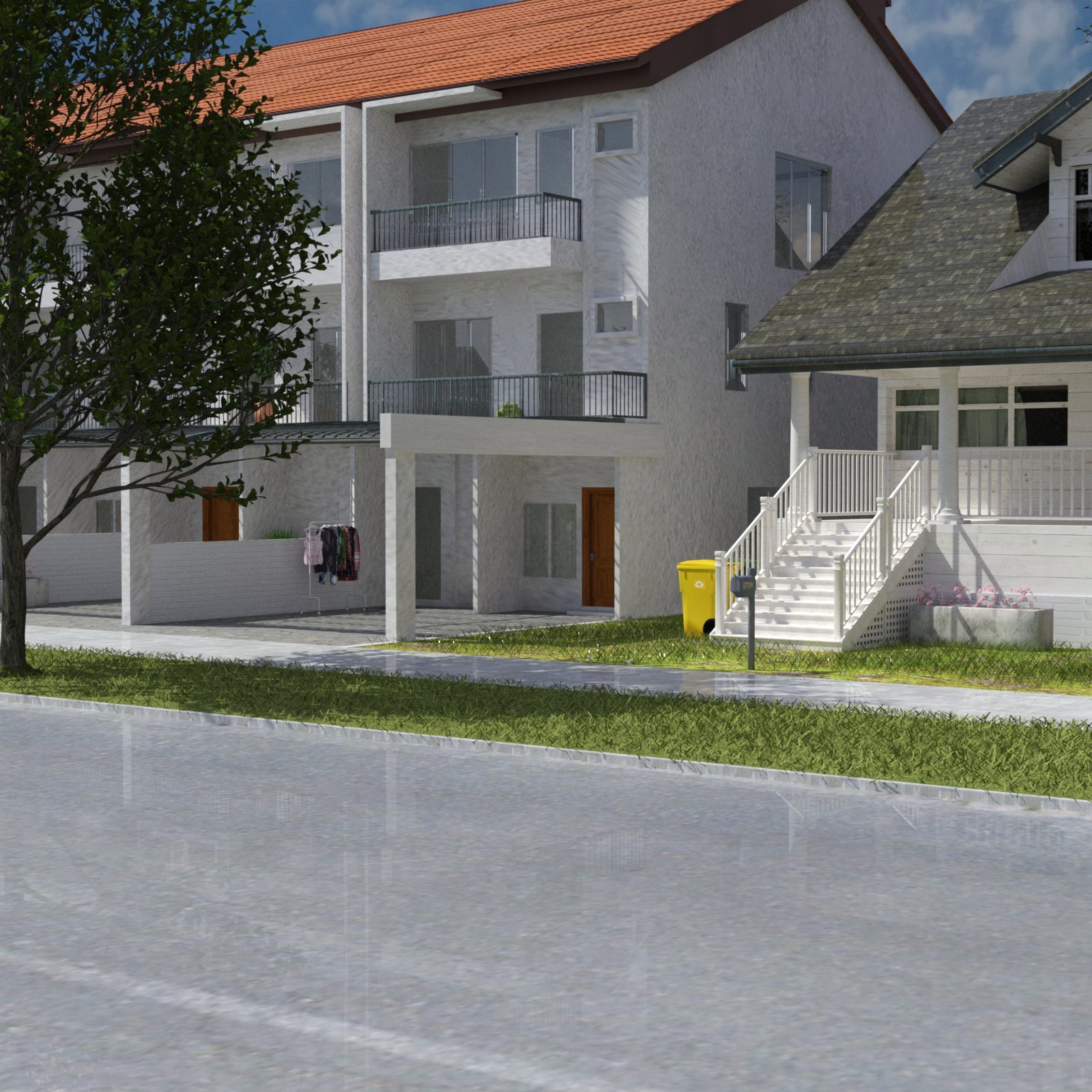 Suburban Neighbourhood Street for DAZ by N/A