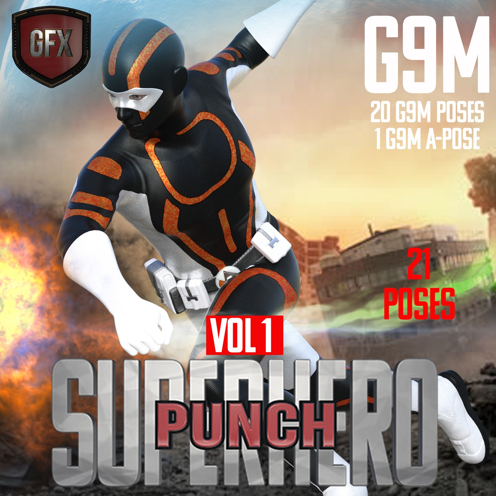 SuperHero Punching for G9M Volume 1 by N/A