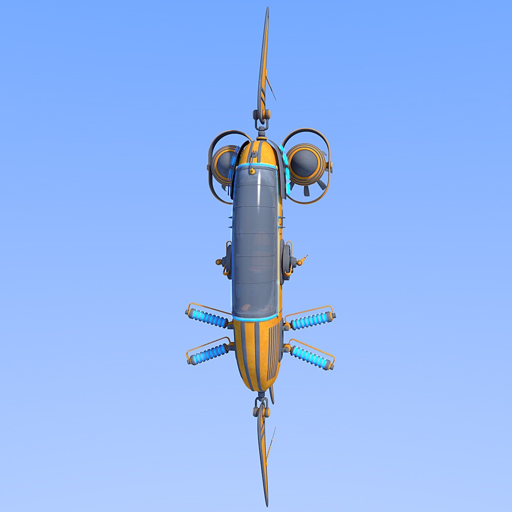 Techno Fish for Daz Studio by N/A
