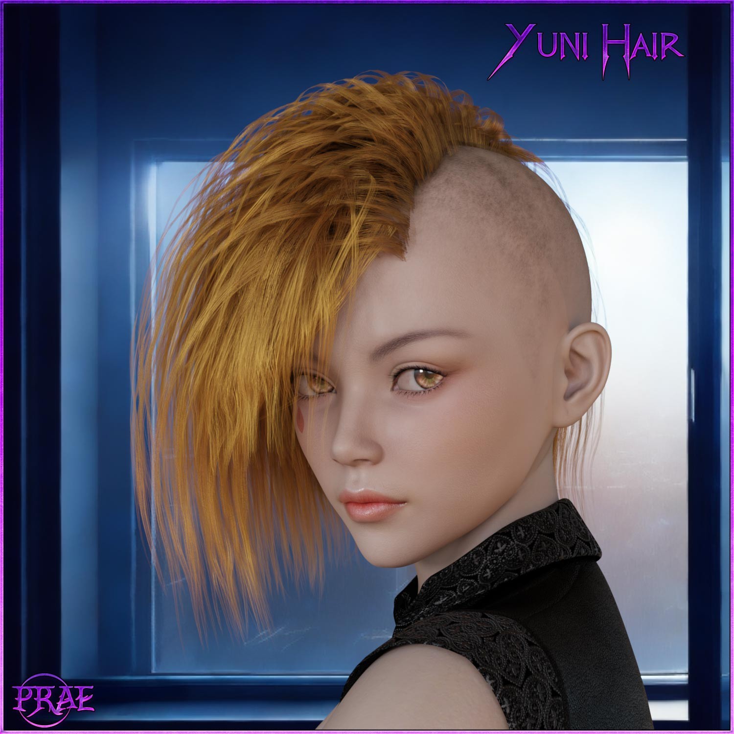 Prae-Yuni Hair G8 G9 Daz by N/A