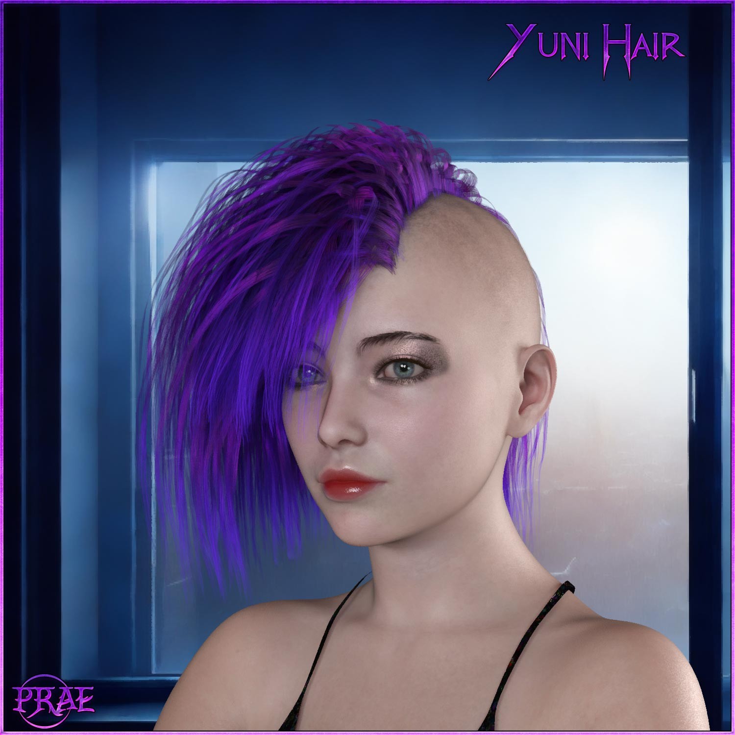 Prae-Yuni Hair G8 G9 Daz by N/A