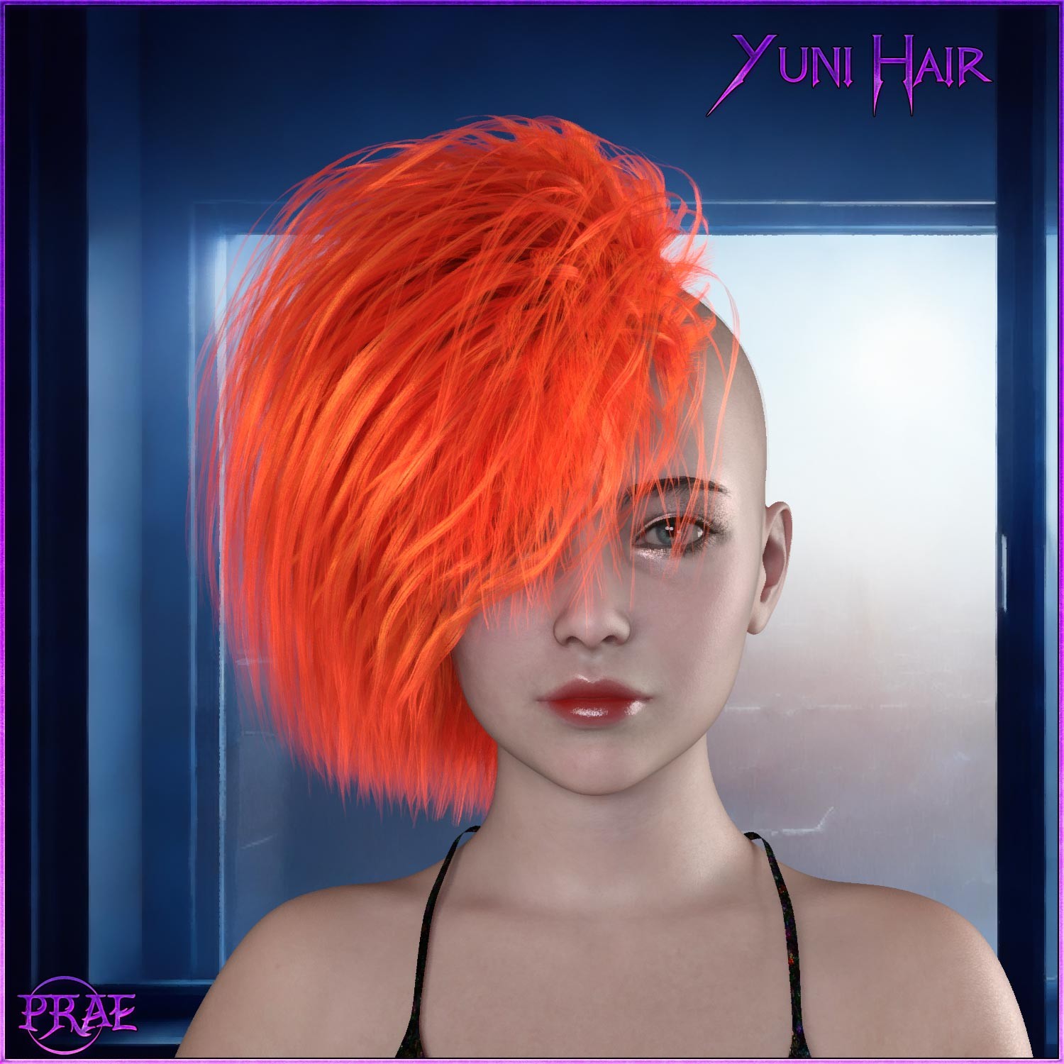 Prae-Yuni Hair G8 G9 Daz by N/A