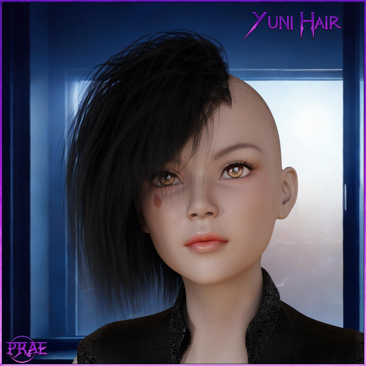 Prae-Yuni Hair G8 G9 Daz by N/A