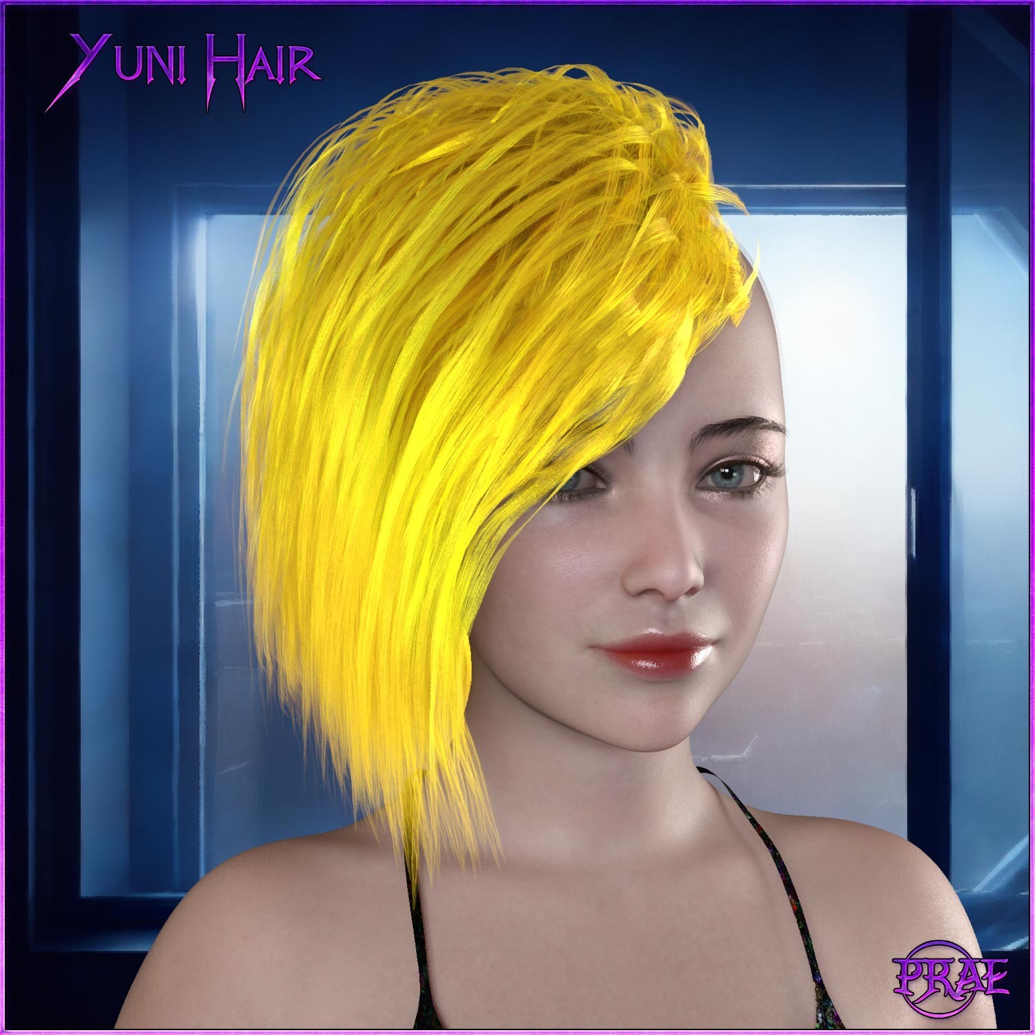Prae-Yuni Hair G8 G9 Daz by N/A