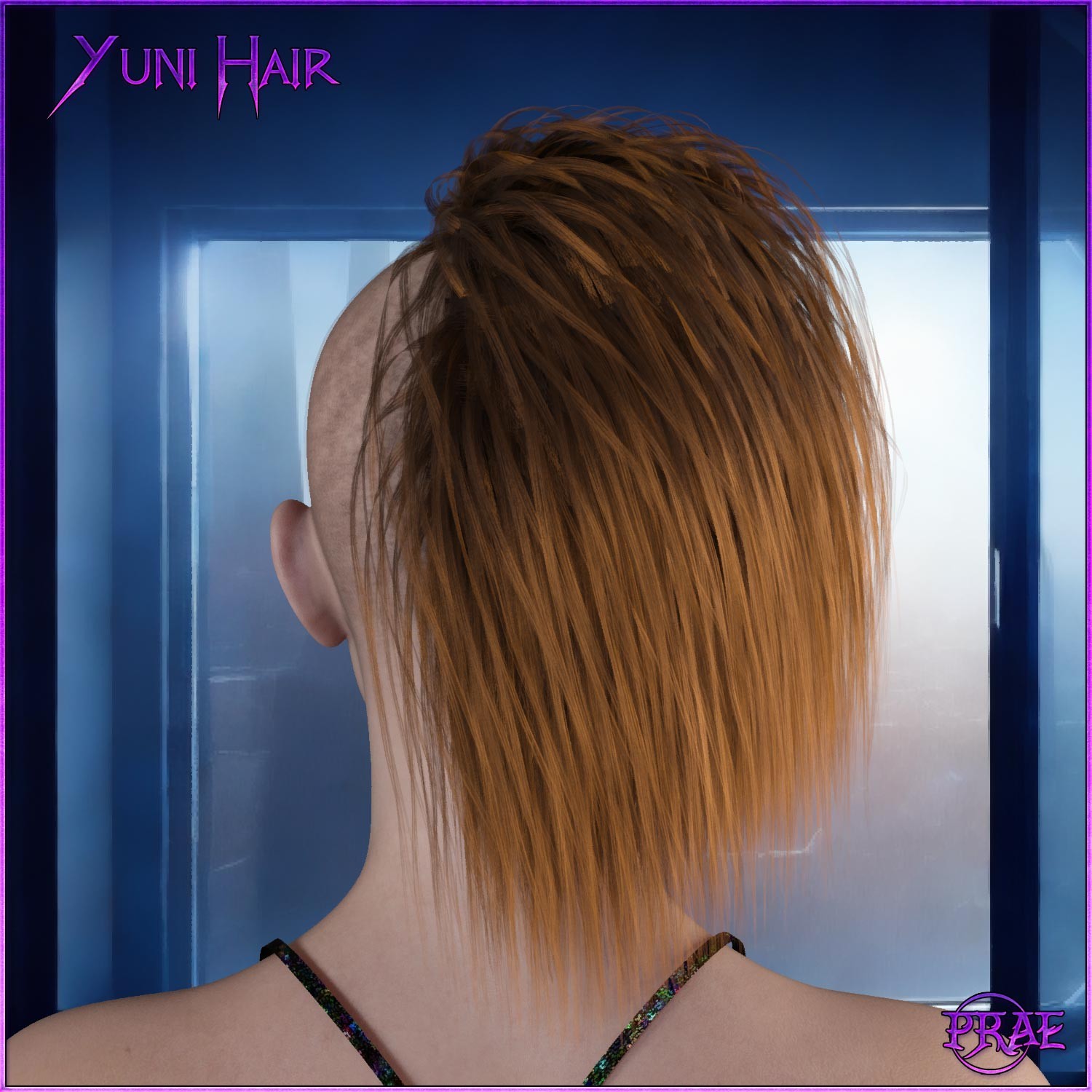 Prae-Yuni Hair G8 G9 Daz by N/A