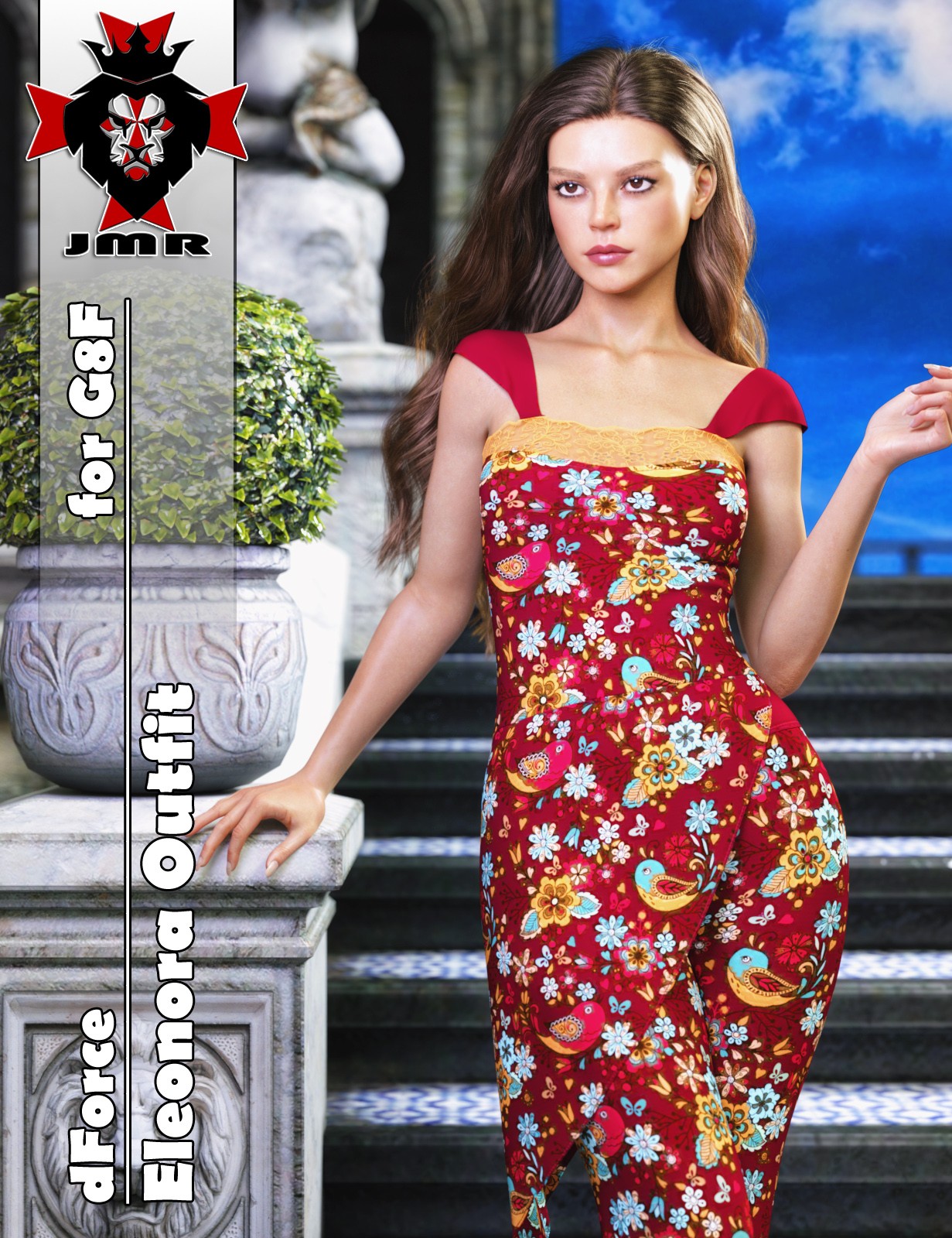 JMR dForce Eleonora Outfit for G8F by N/A
