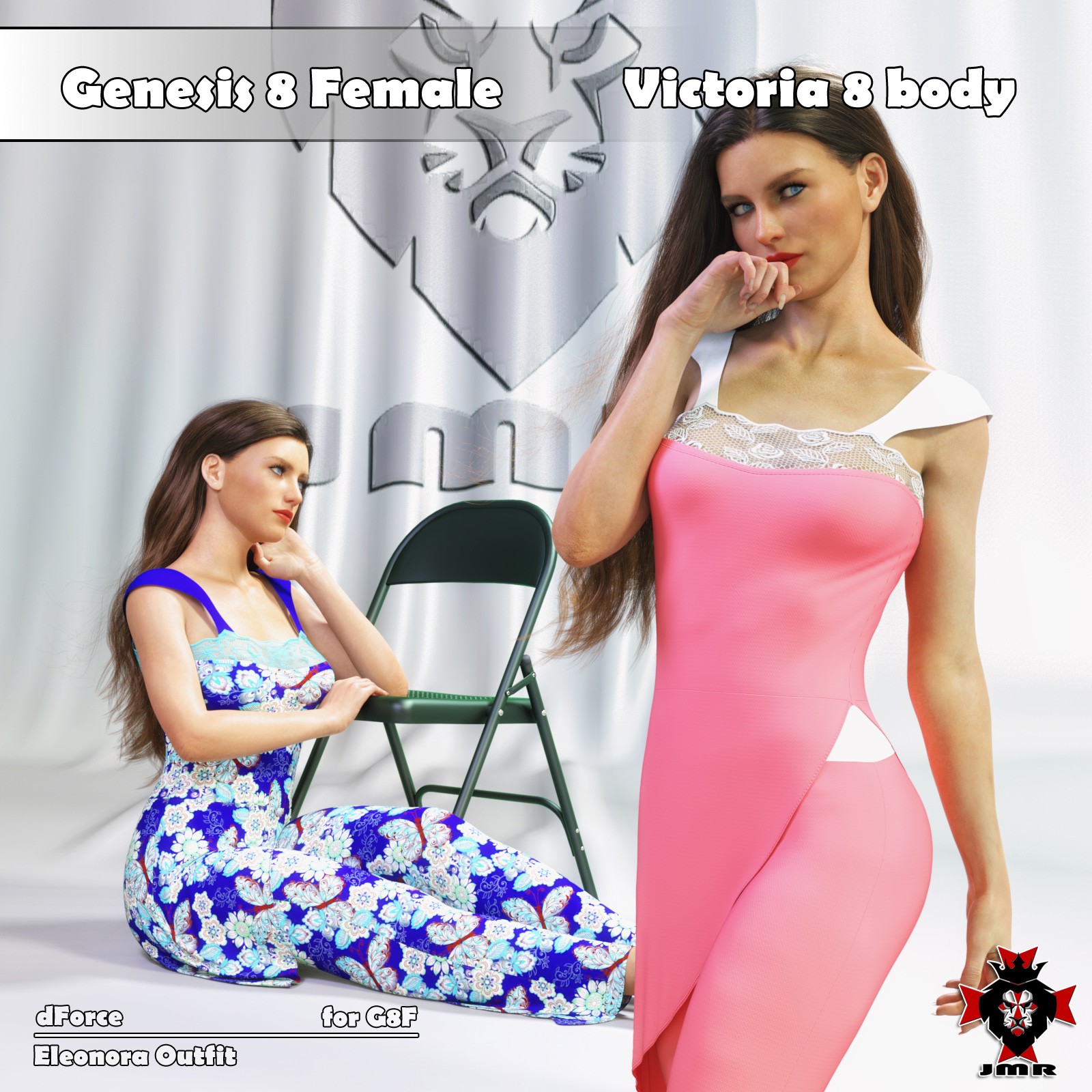 JMR dForce Eleonora Outfit for G8F by N/A