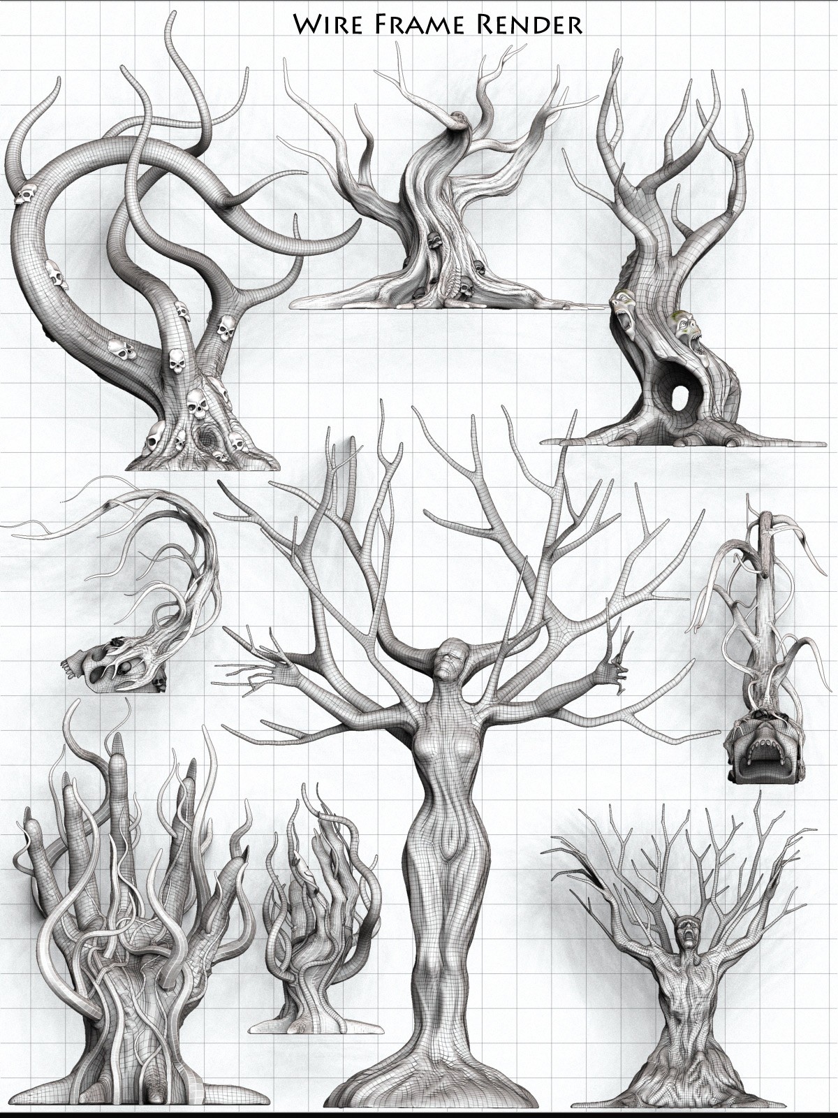 Evil Trees by N/A