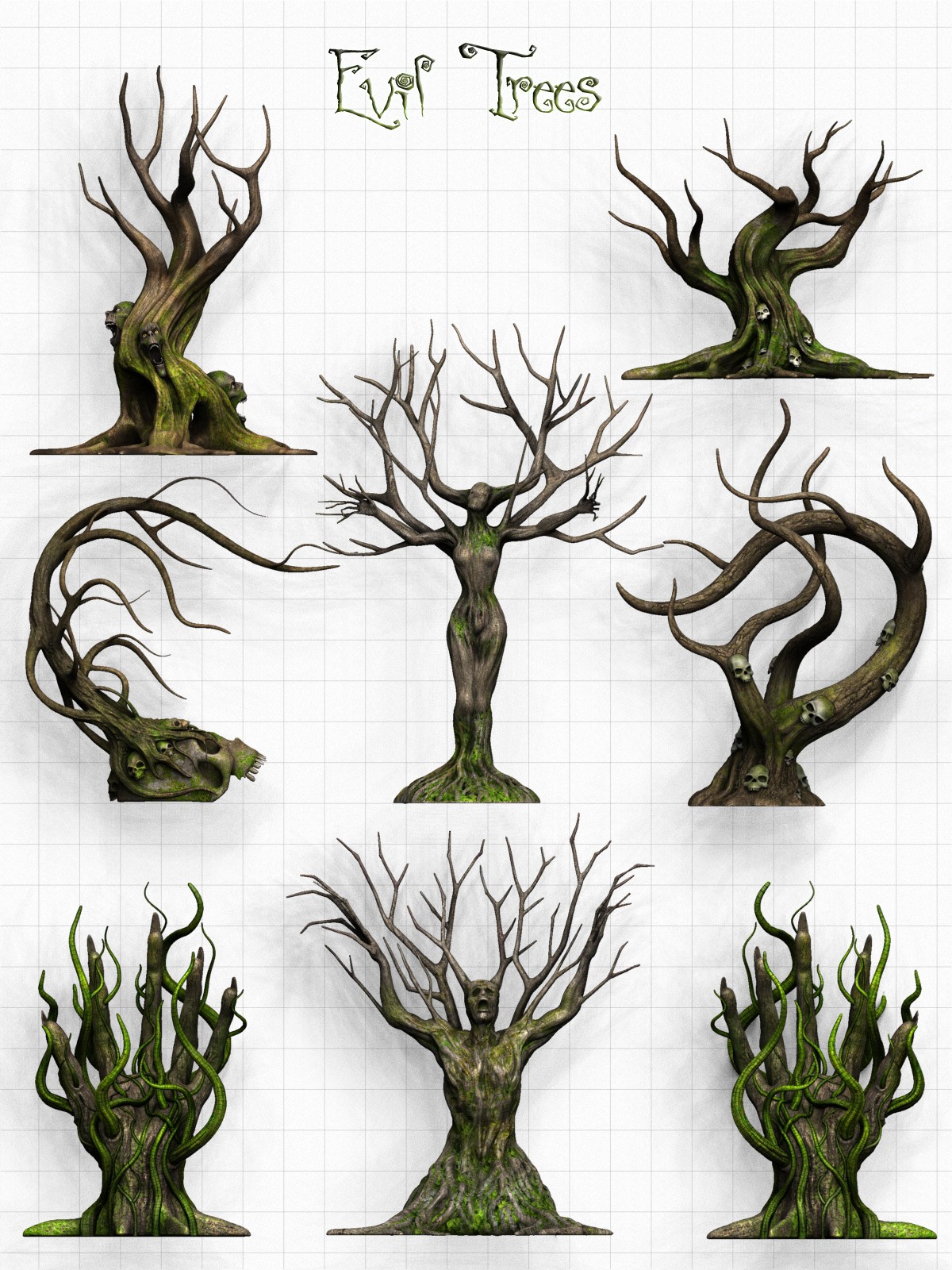 Evil Trees by N/A
