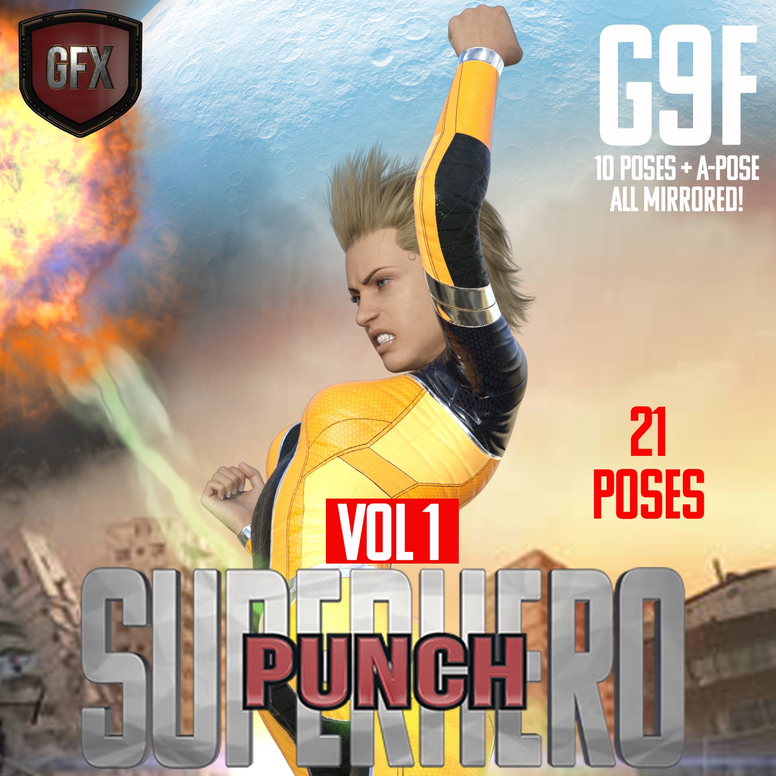 SuperHero Punching for G9F Volume 1 by N/A