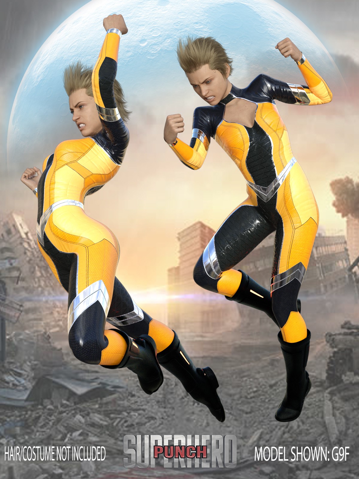 SuperHero Punching for G9F Volume 1 by N/A