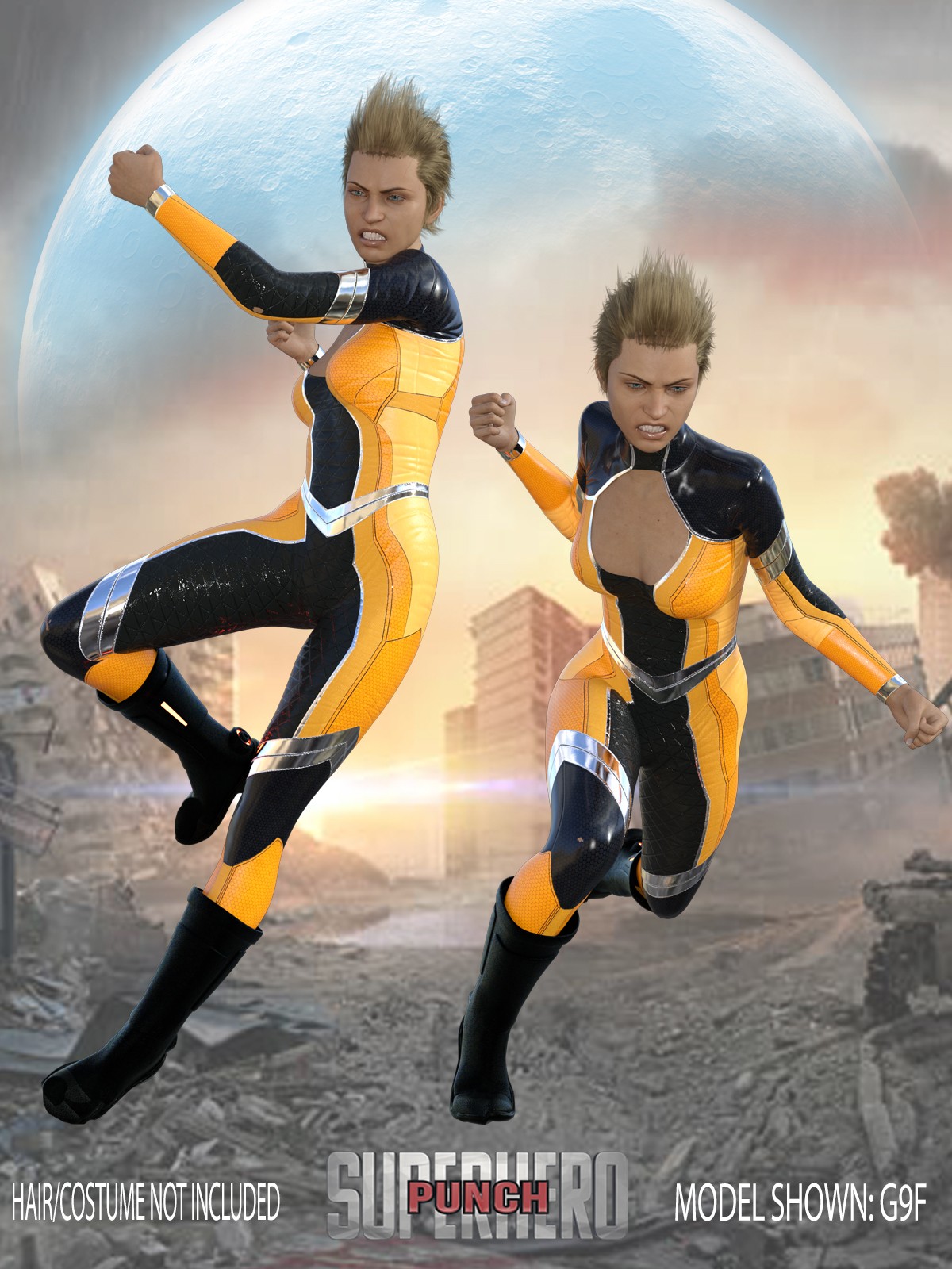 SuperHero Punching for G9F Volume 1 by N/A