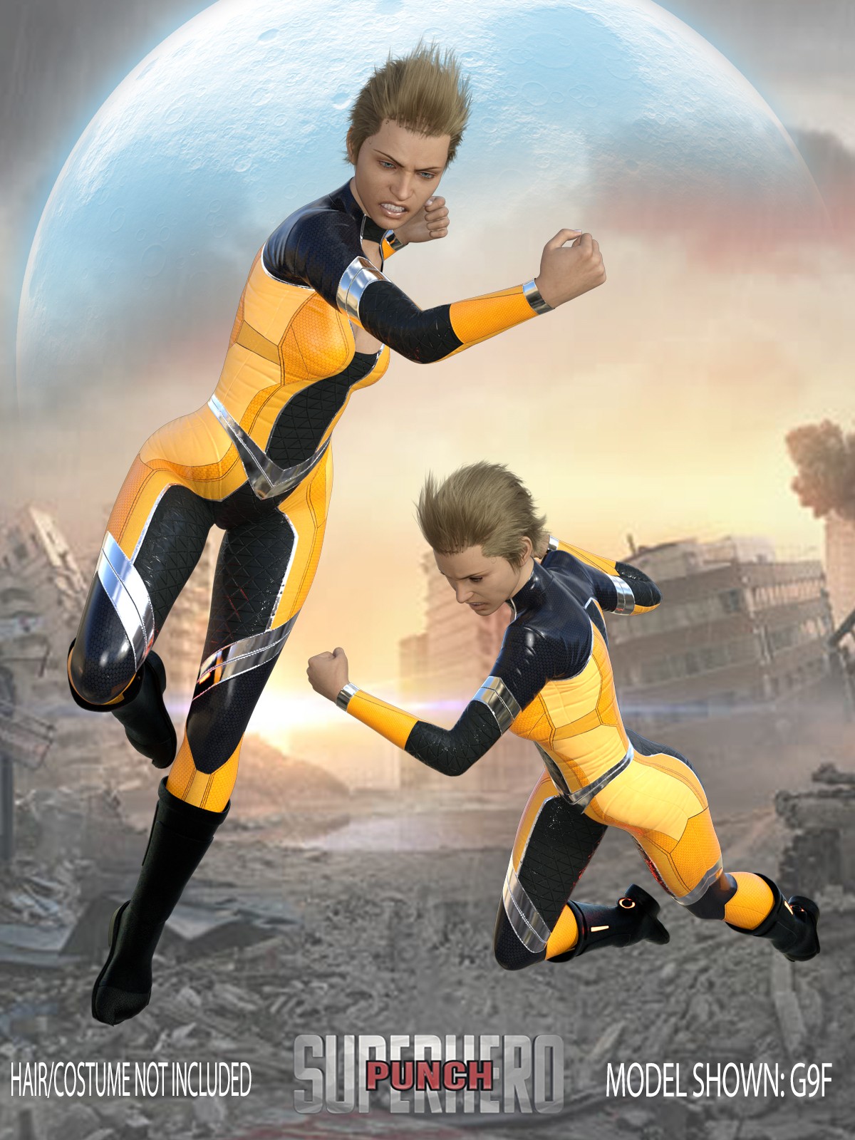 SuperHero Punching for G9F Volume 1 by N/A