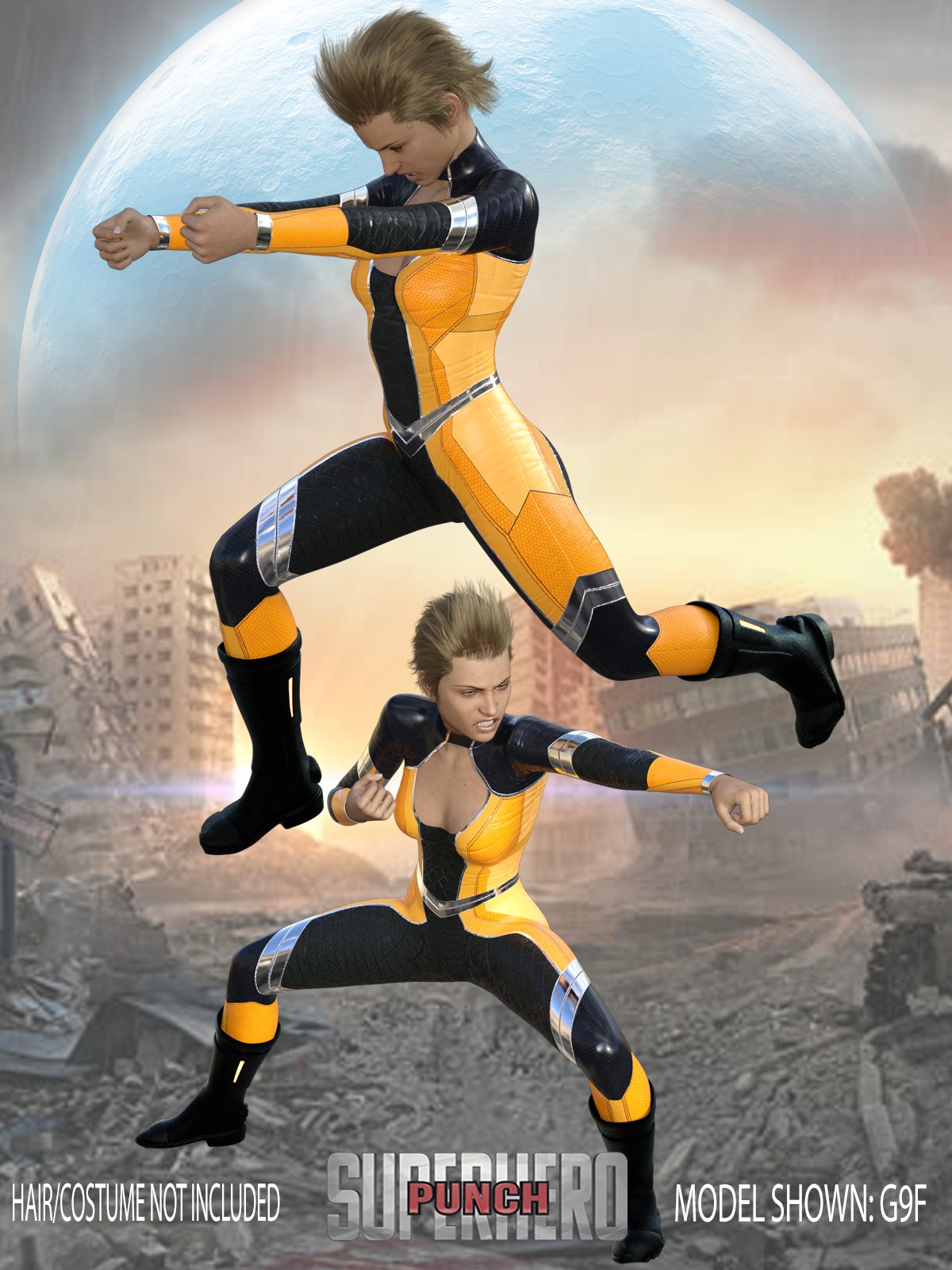 SuperHero Punching for G9F Volume 1 by N/A