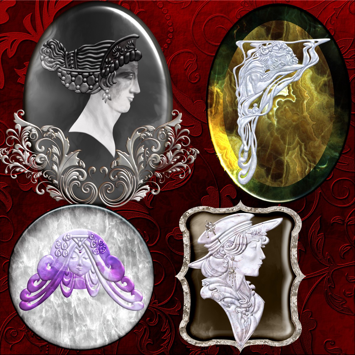 Harvest Moons Mix & Match Cameos by N/A
