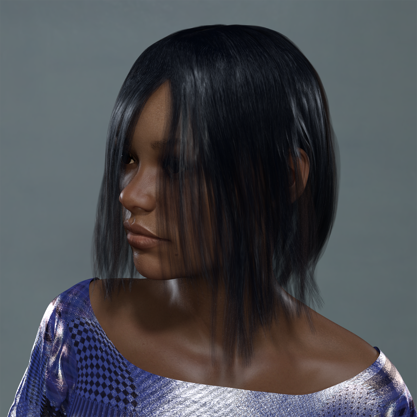 dForce Ksu Hair for G8F by N/A