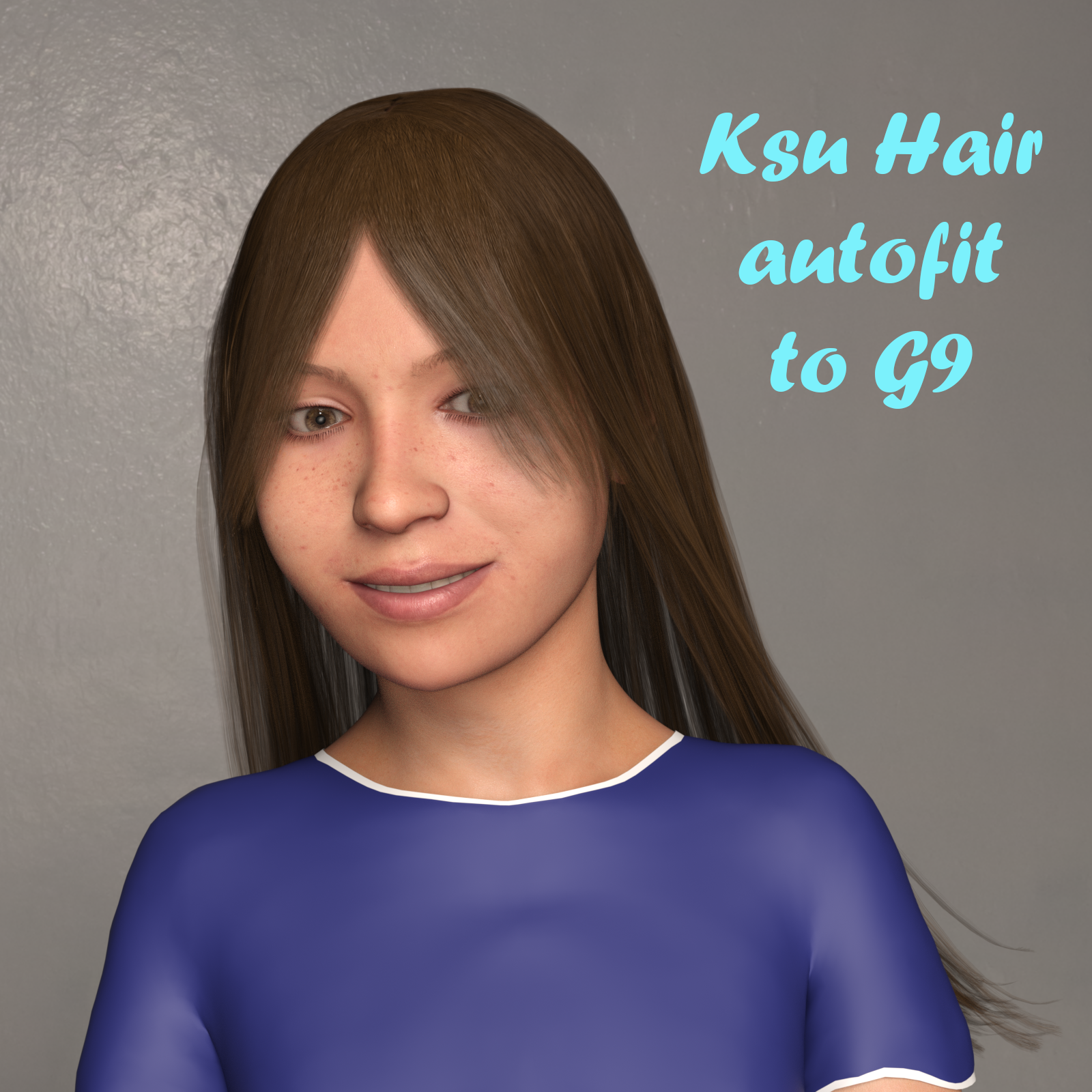 dForce Ksu Hair for G8F by N/A