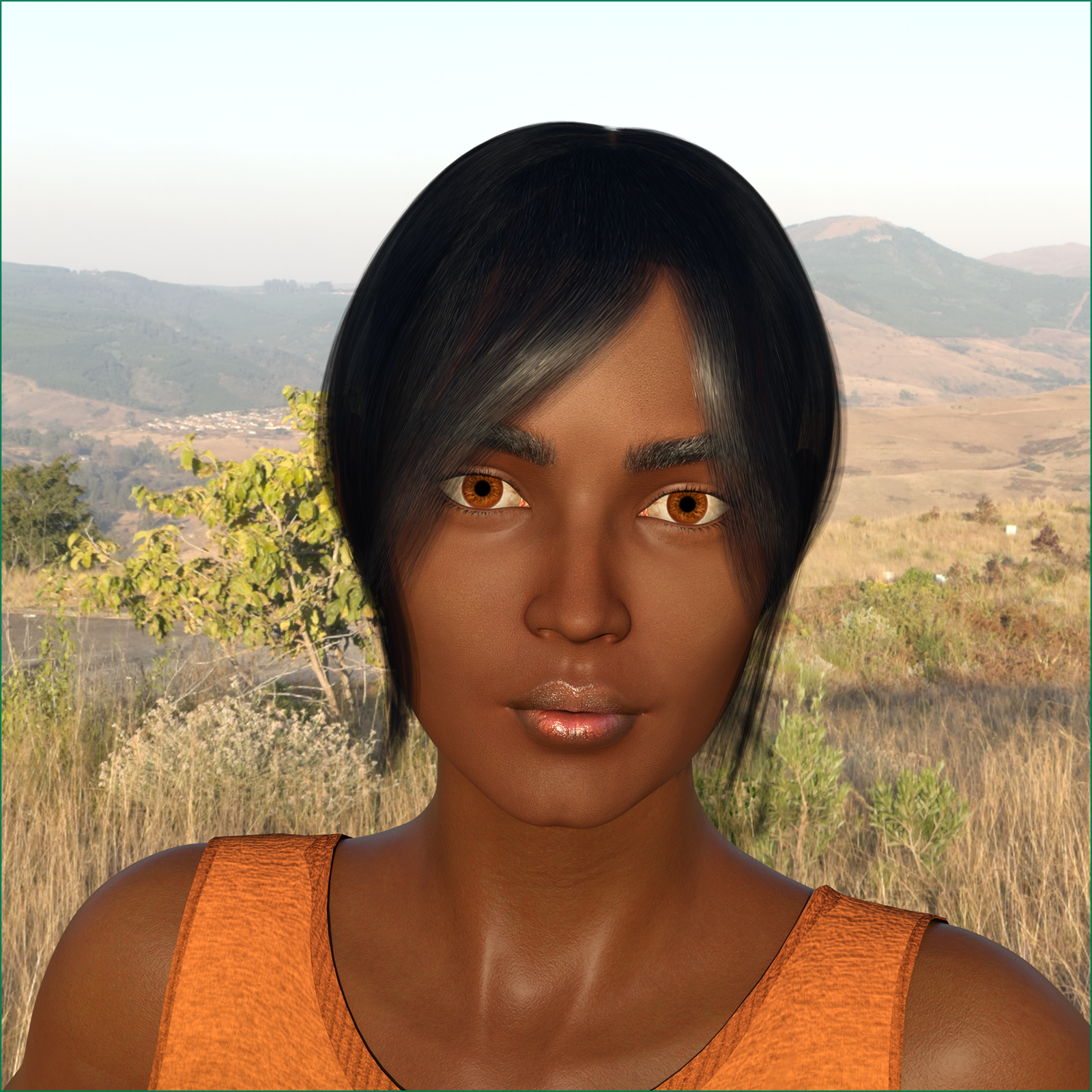 dForce Ksu Hair for G8F by N/A
