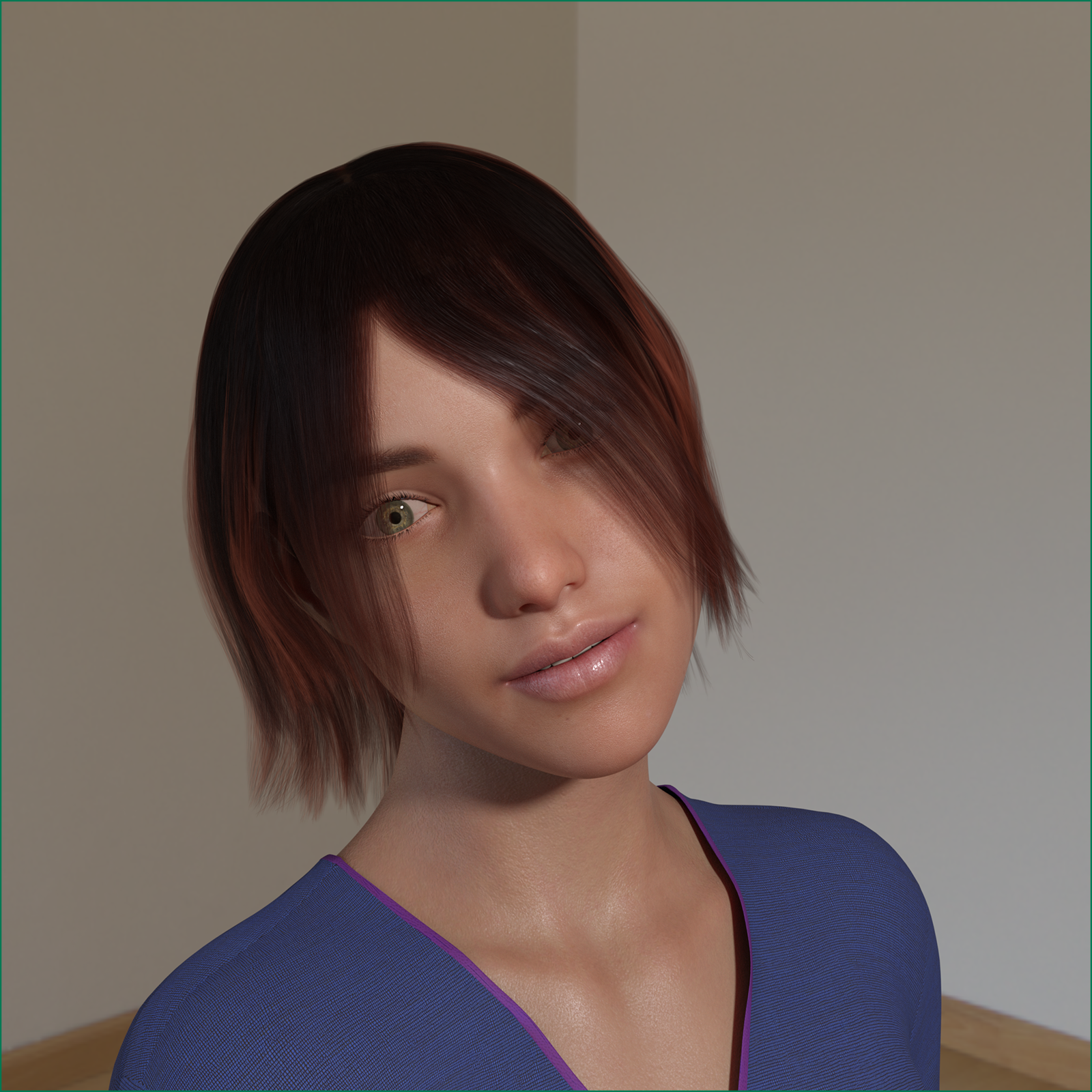 dForce Ksu Hair for G8F by N/A