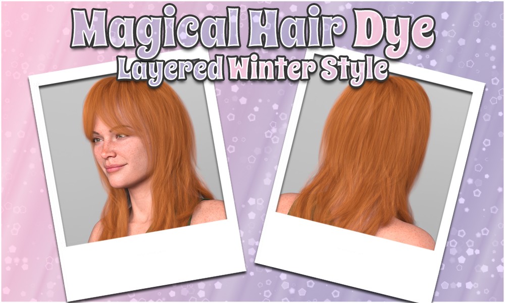 MHD - Layered Winter Style Hair by N/A