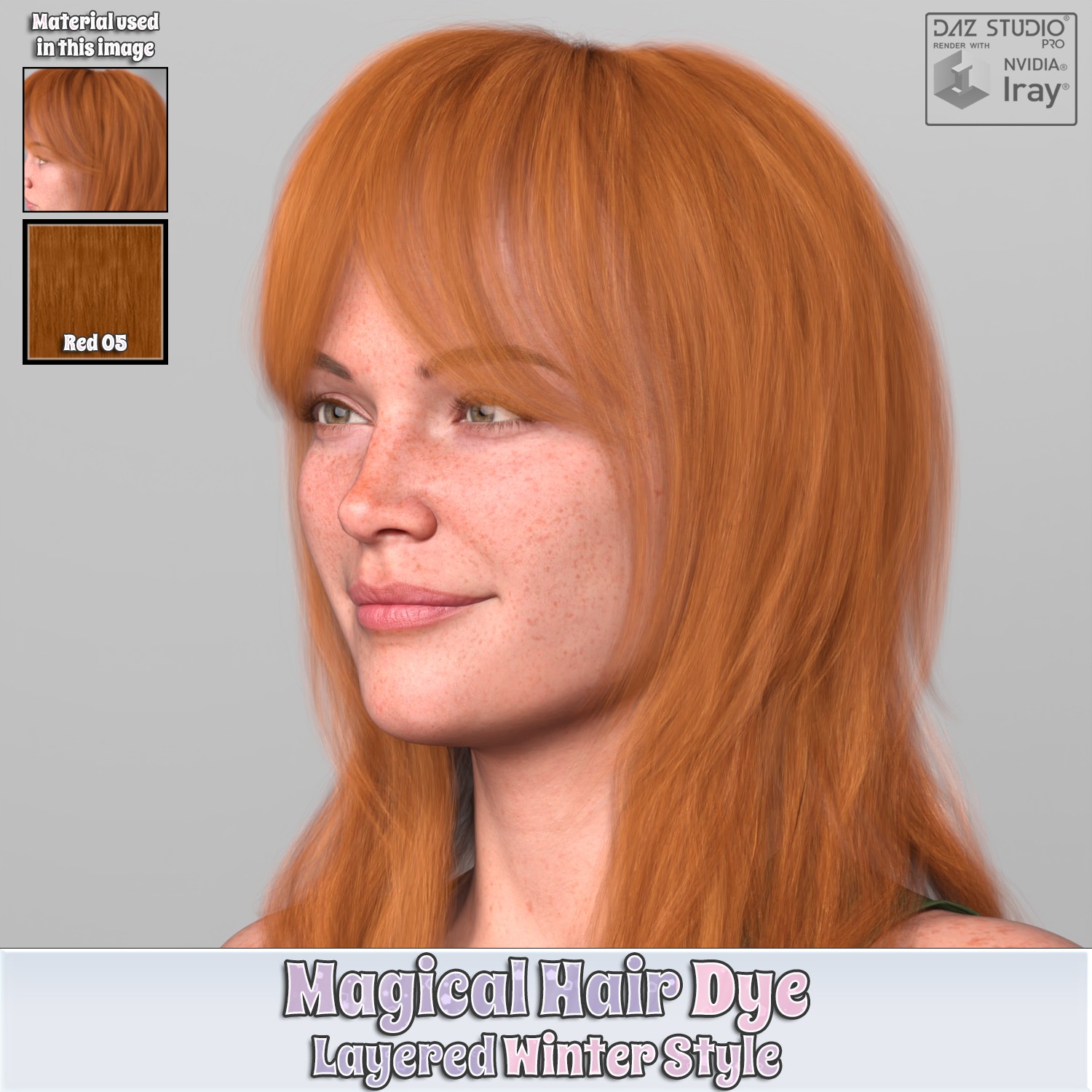 MHD - Layered Winter Style Hair by N/A