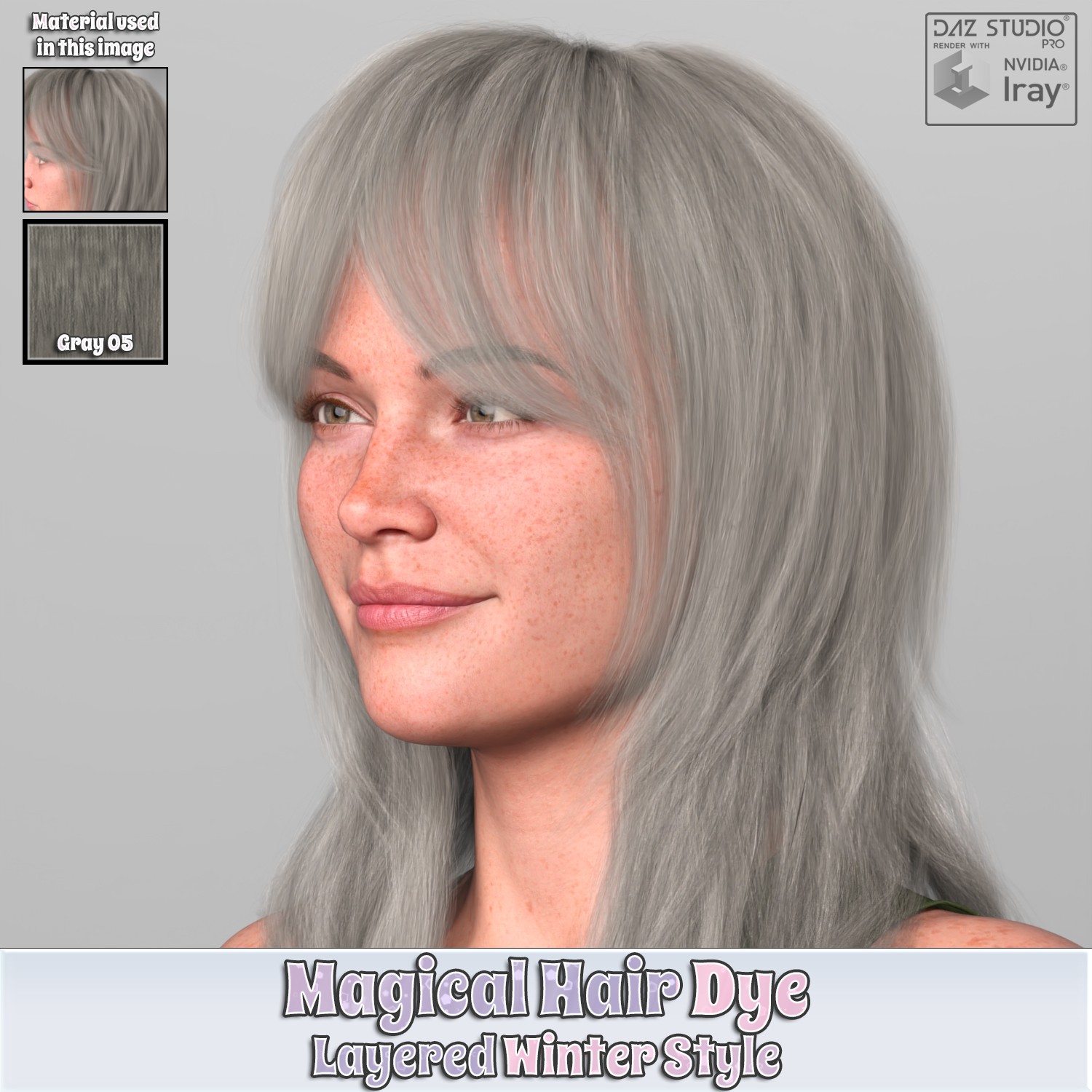 MHD - Layered Winter Style Hair by N/A