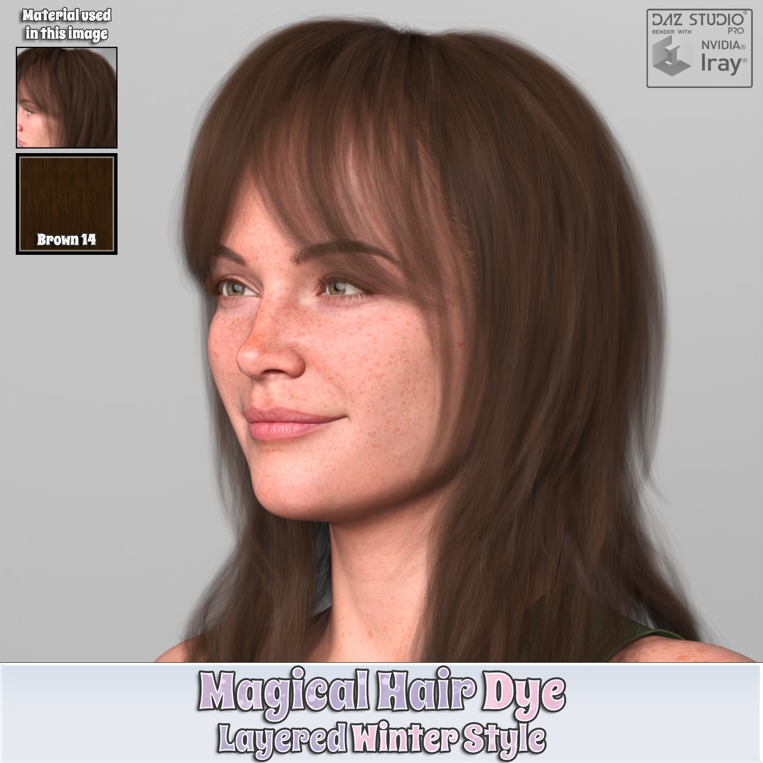 MHD - Layered Winter Style Hair by N/A