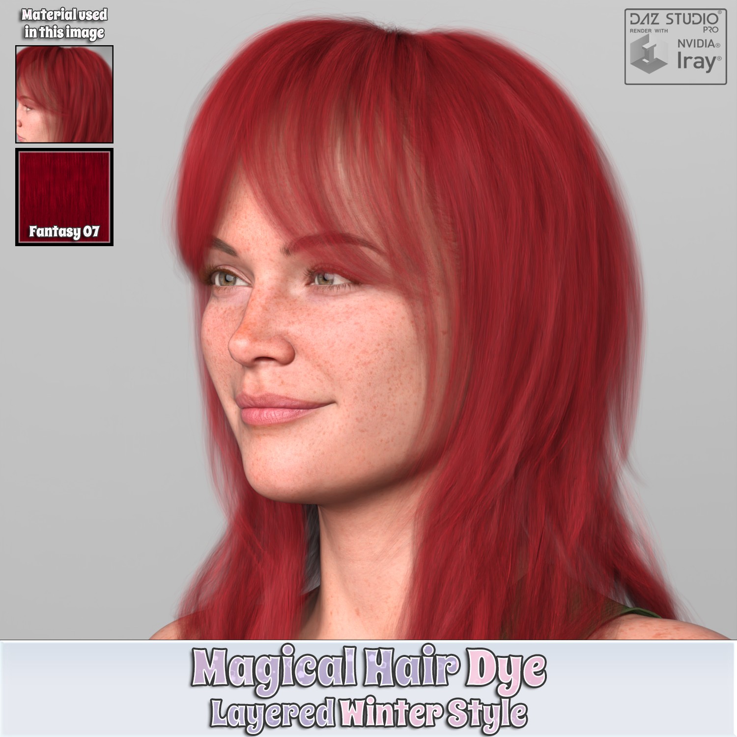 MHD - Layered Winter Style Hair by N/A