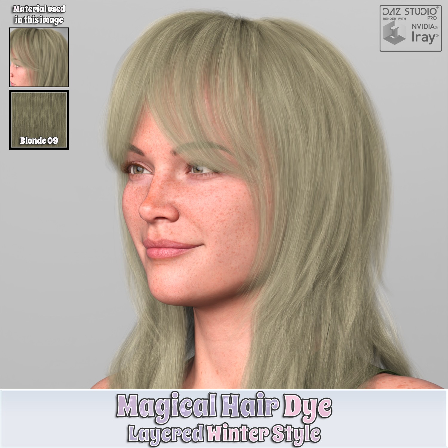 MHD - Layered Winter Style Hair by N/A